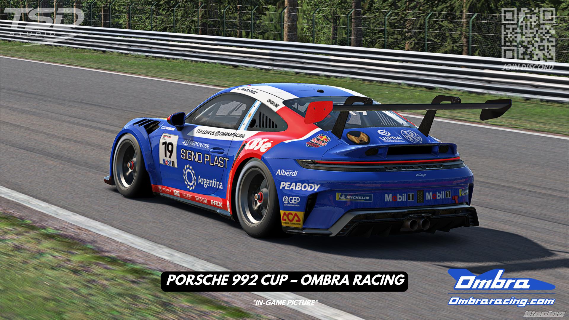 Preview of Porsche 992 Cup – Ombra Racing #19 (Luciano Martinez) by Andres T.