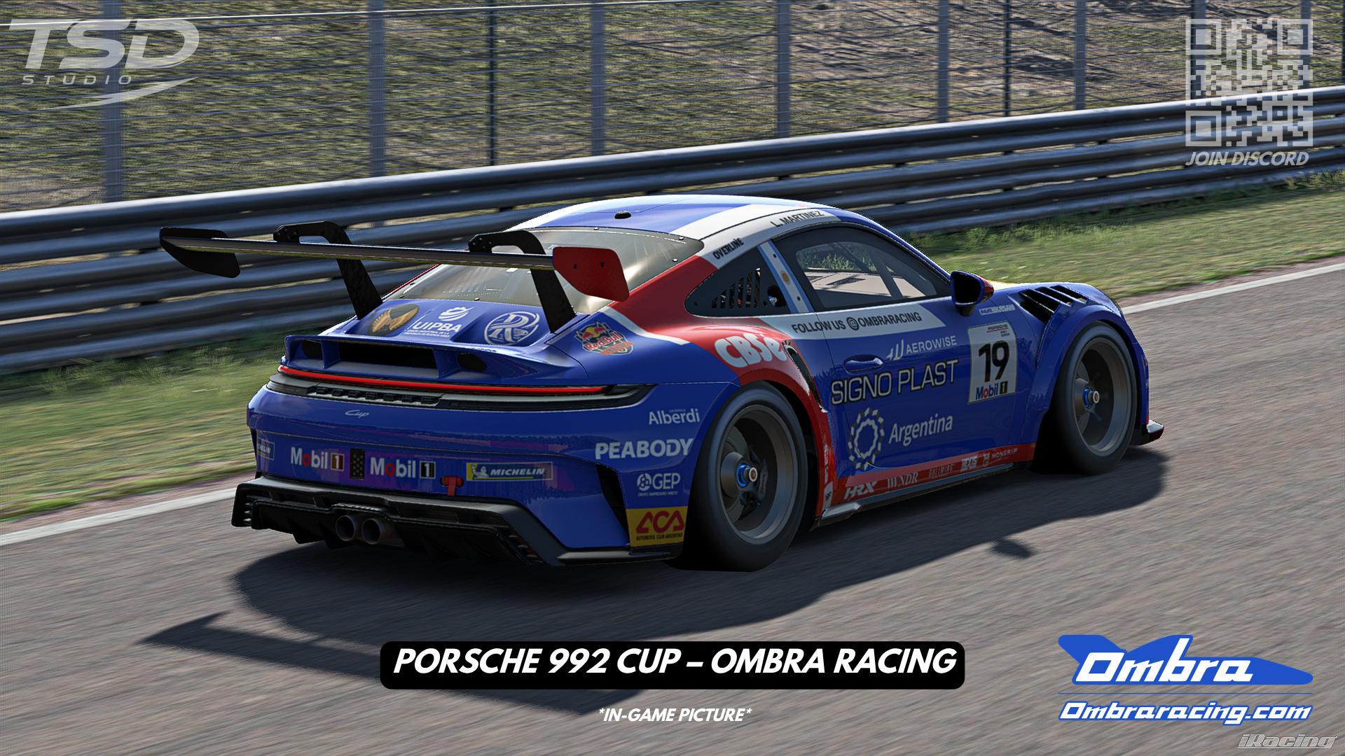 Preview of Porsche 992 Cup – Ombra Racing #19 (Luciano Martinez) by Andres T.