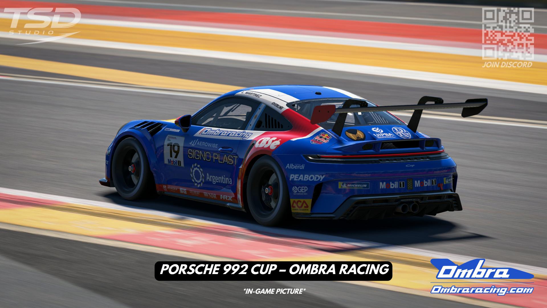 Preview of Porsche 992 Cup – Ombra Racing #19 (Luciano Martinez) by Andres T.