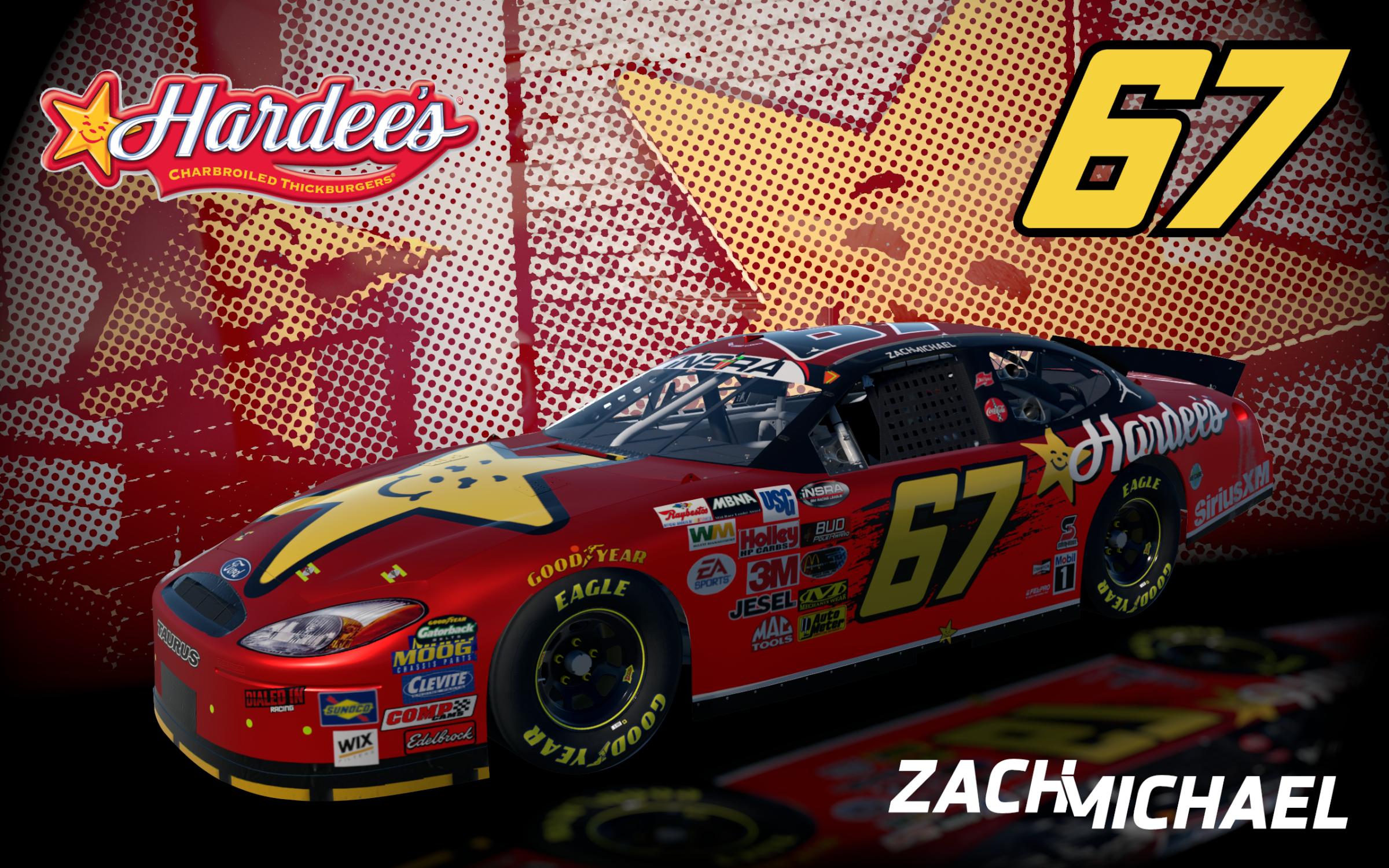 Preview of NO# Zach Michael 2026 Hardees Ford Taurus SS (Fictional) by Nathaniel O.