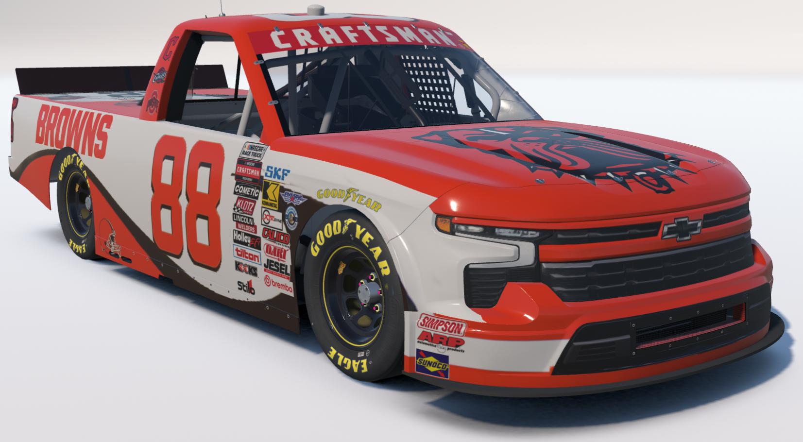 Preview of Cleveland Browns Silverado - David Westover #88 by Marshall Crocker Jr
