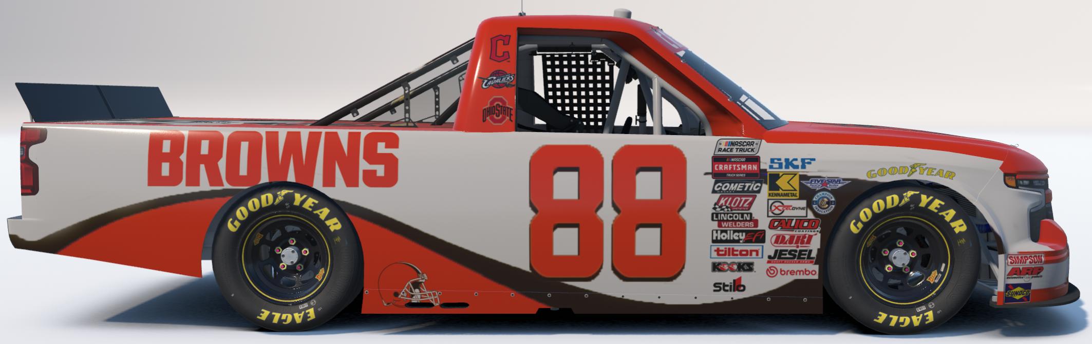 Preview of Cleveland Browns Silverado - David Westover #88 by Marshall Crocker Jr