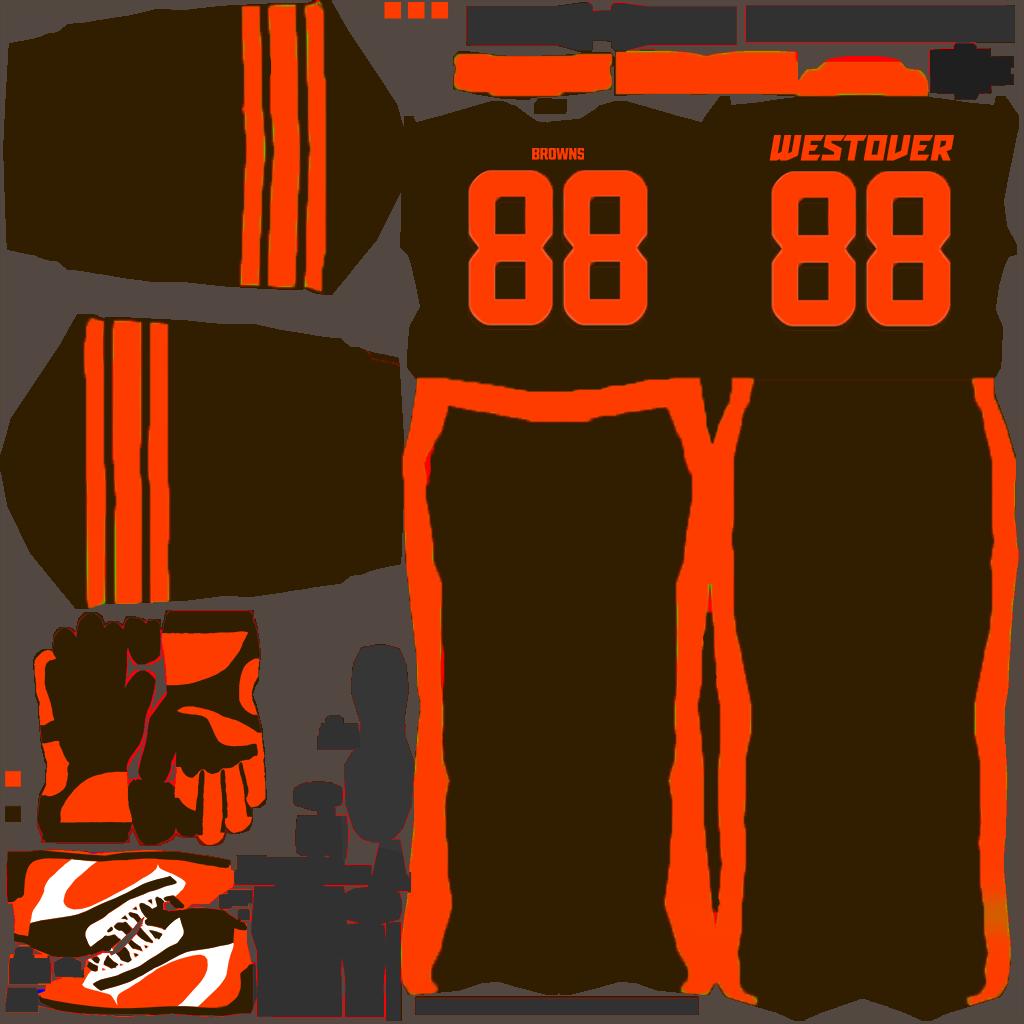 Preview of Cleveland Browns Suit - David Westover #88 by Marshall Crocker Jr
