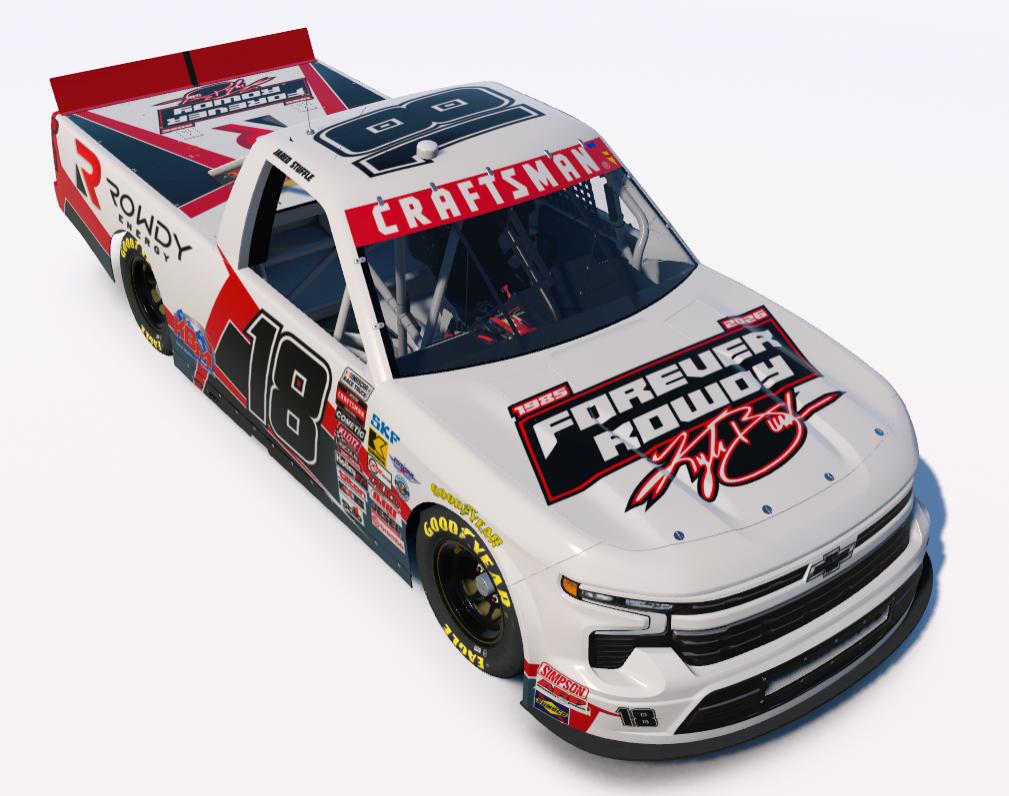 Preview of Kyle Busch Forever Rowdy Silverado by Jared S.