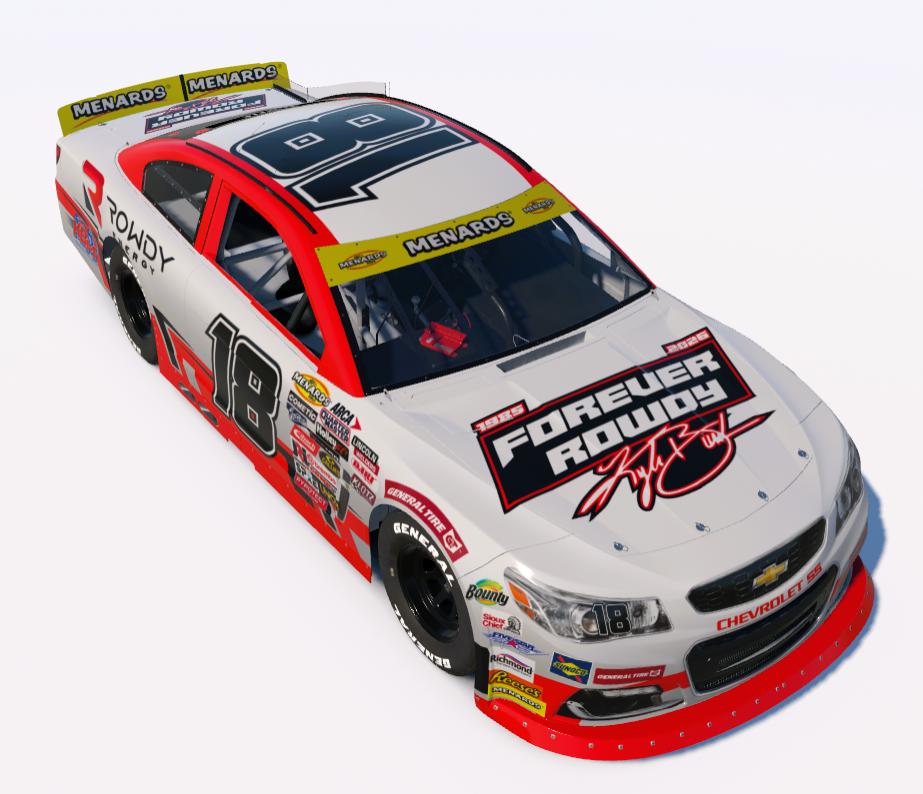 Preview of Kyle Busch Forever Rowdy Chevy by Jared S.