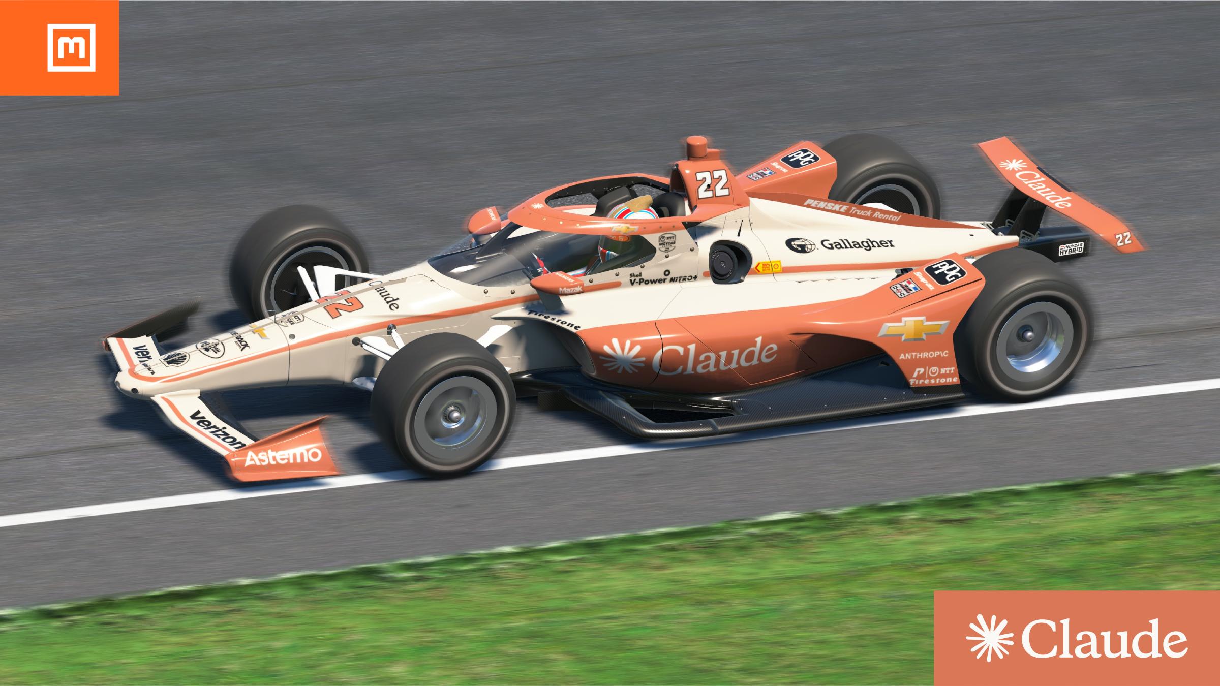 Preview of Claude Team Penske Indycar Concept by Michael Mueller6