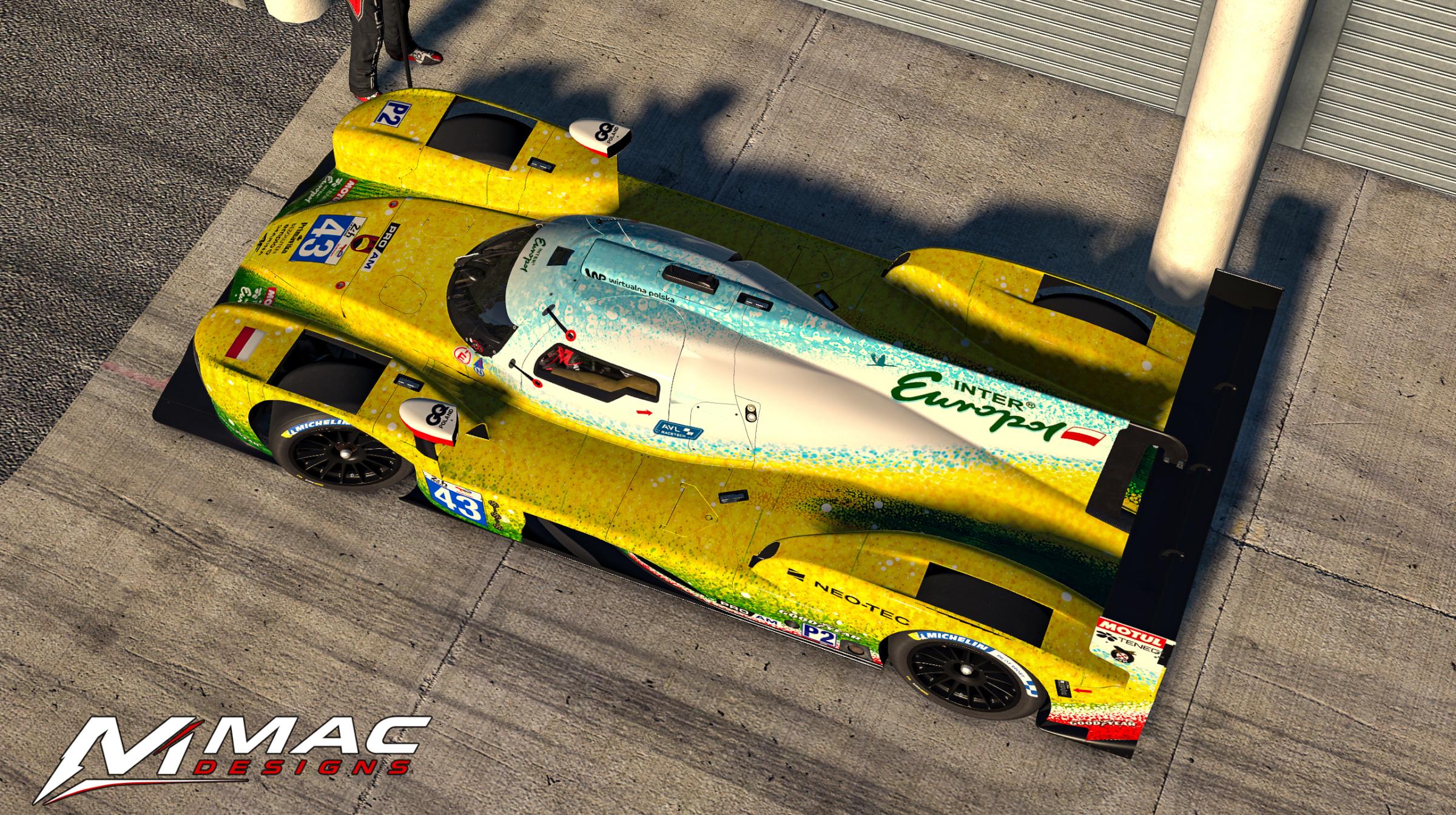Preview of Inter Europol #43 - Le Mans 2026 LMP2 by Tony M.