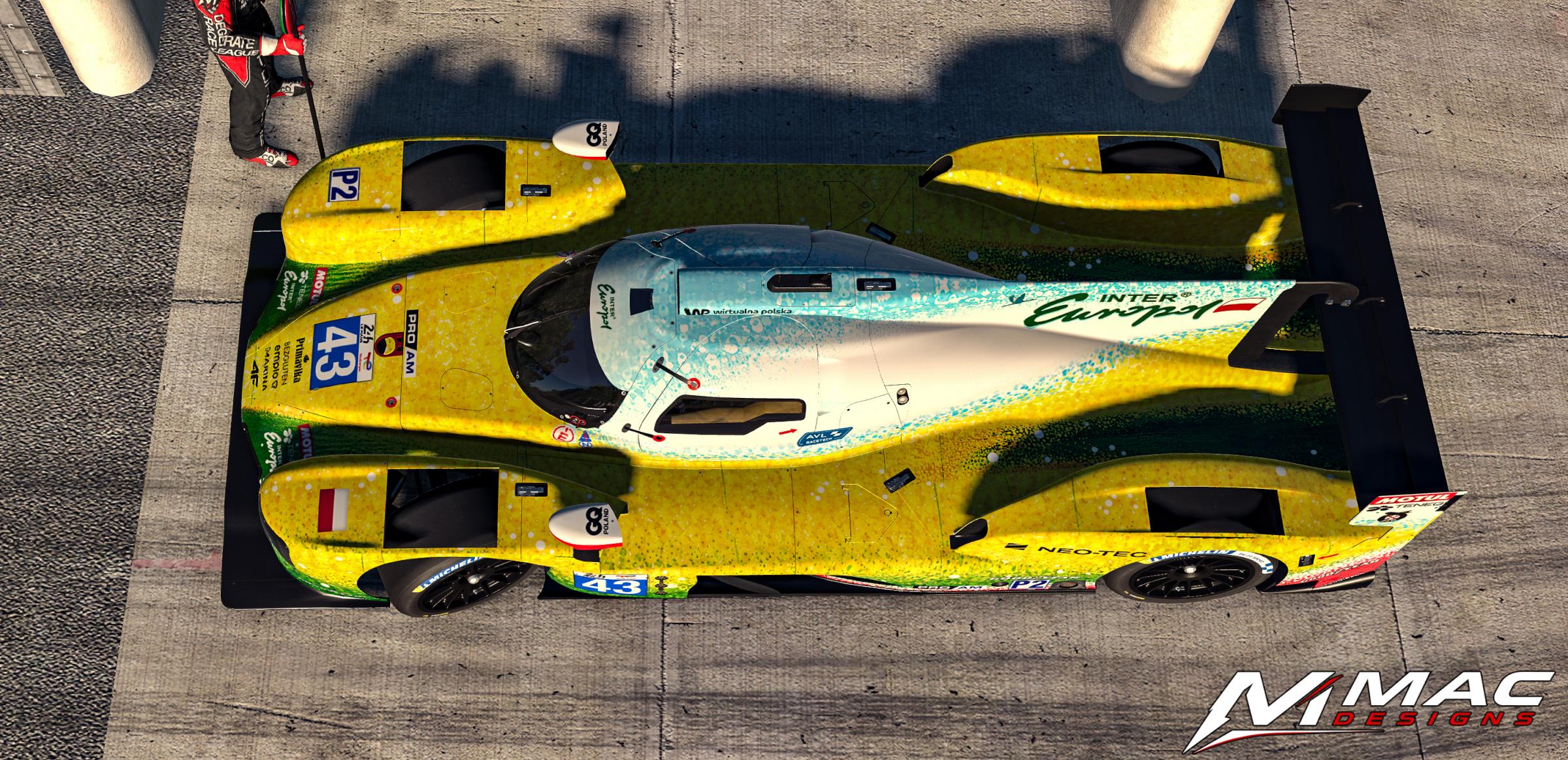 Preview of Inter Europol #43 - Le Mans 2026 LMP2 by Tony M.