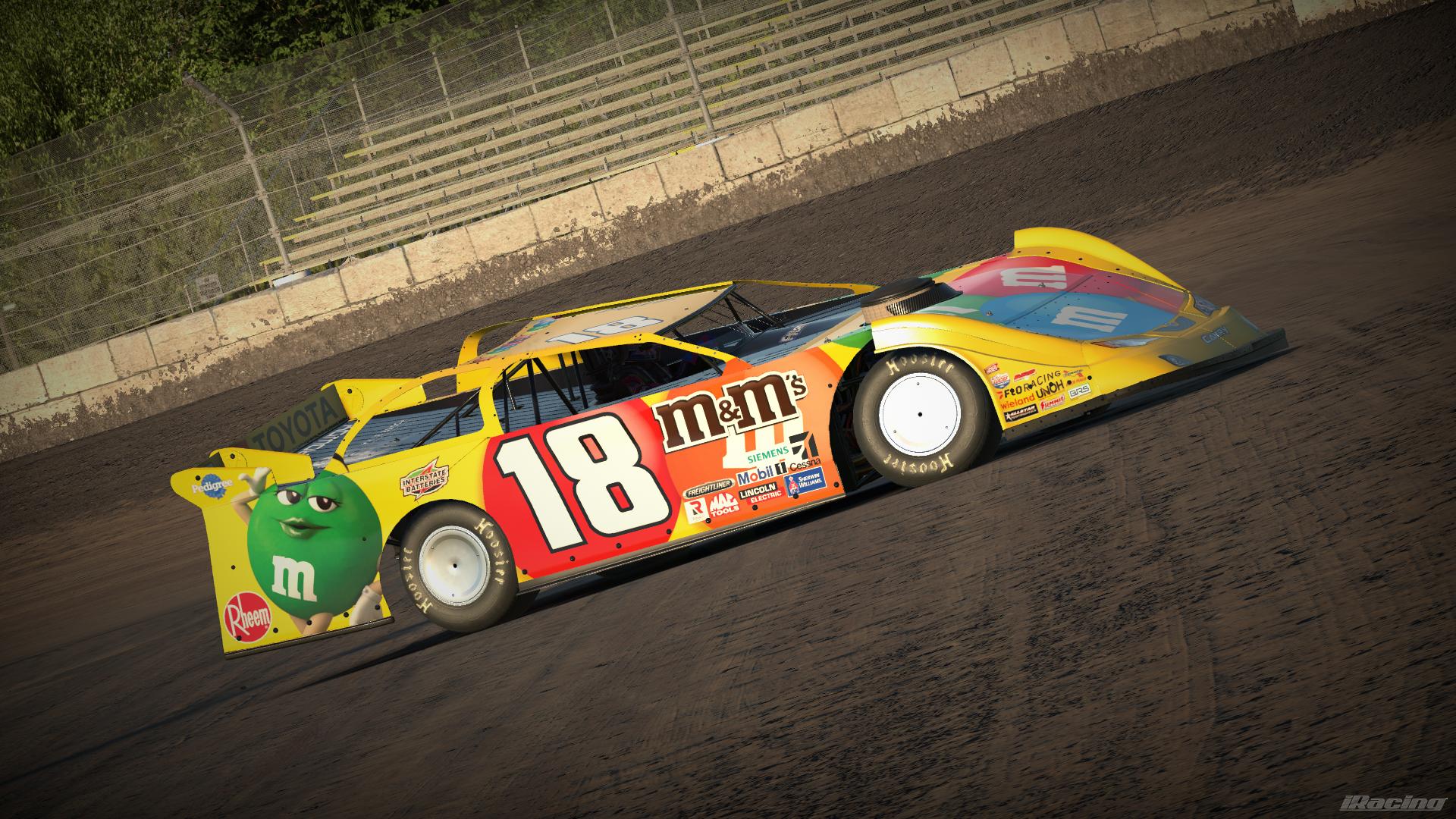 Preview of Kyle Busch 18 Tribute Dirt Latemodel by Manix Furqueron