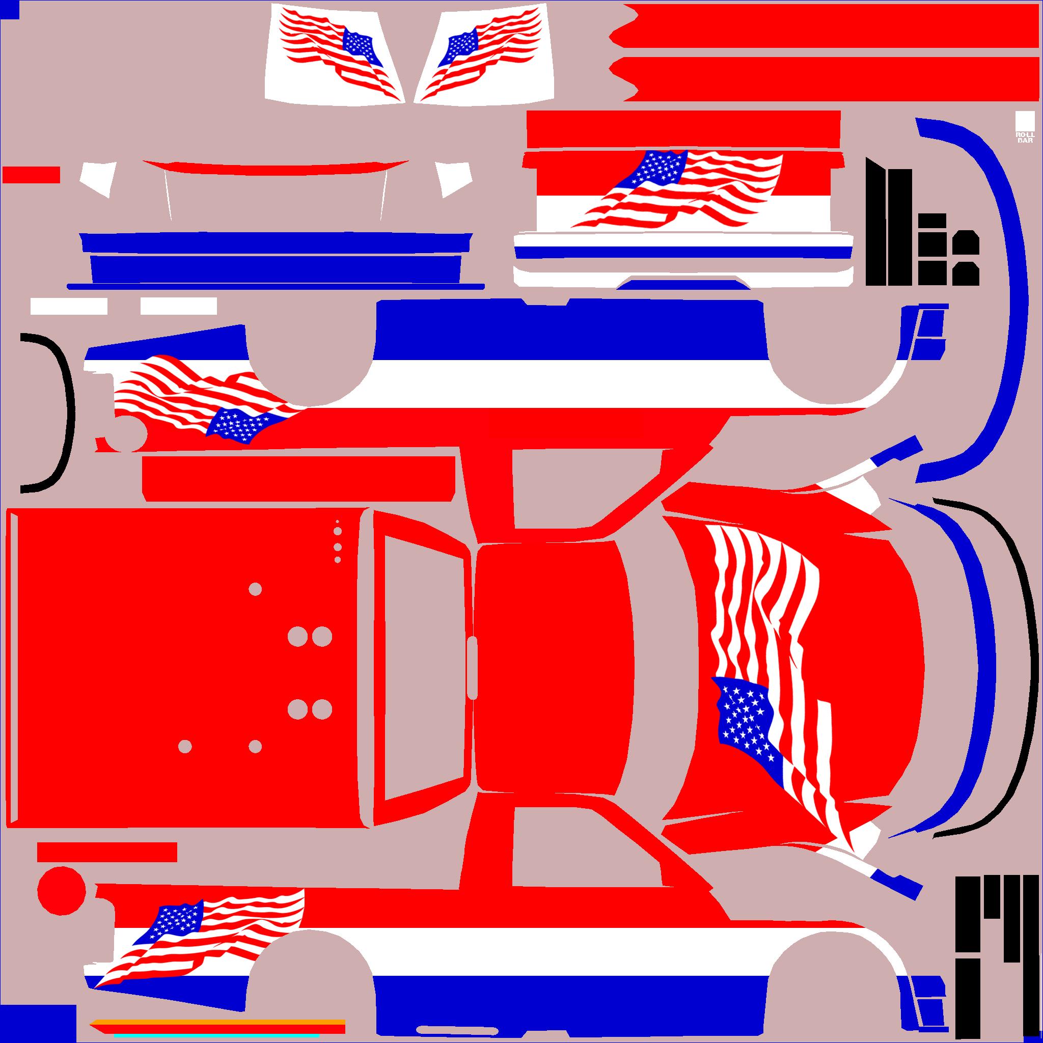 Preview of USA Flag by Clyde Coman