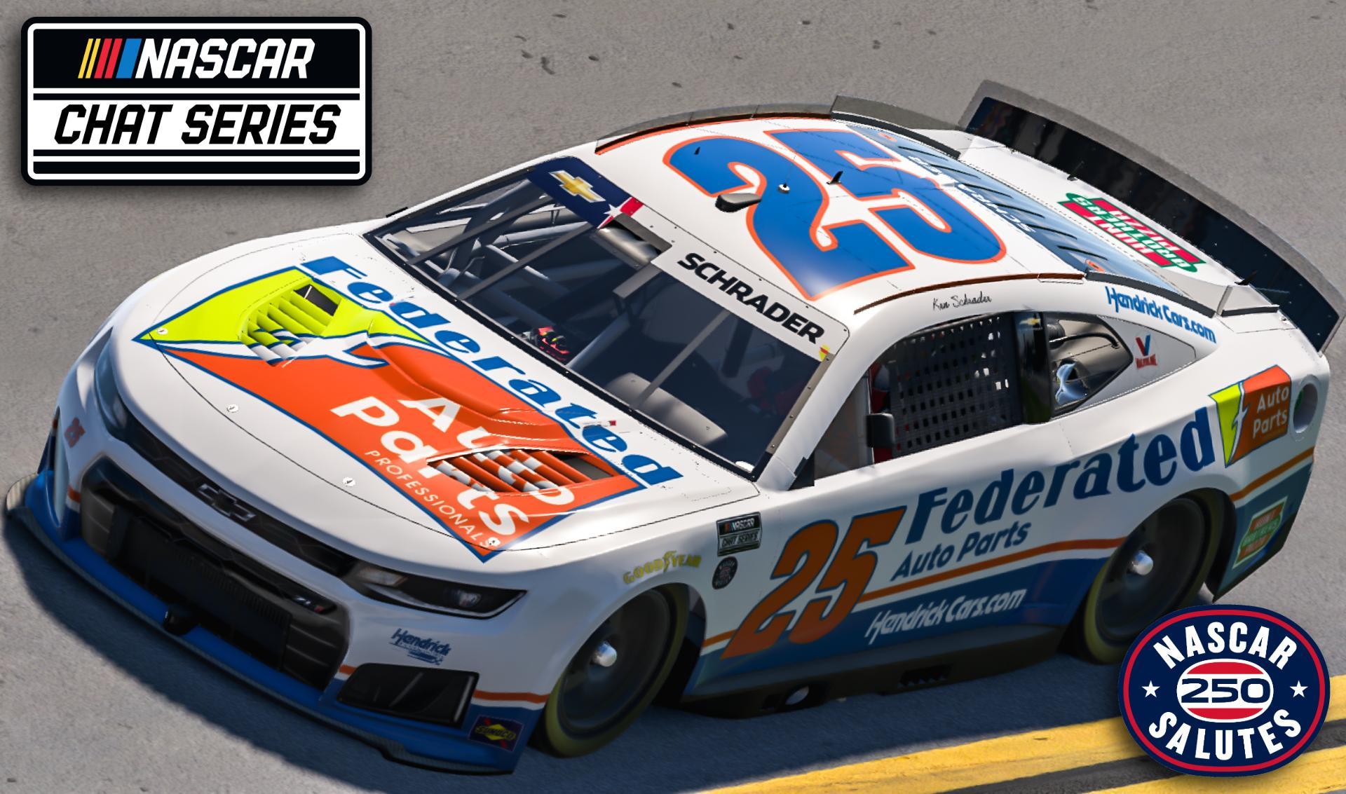 2026 Federated Auto Parts #25 - Coke 600 - NCS Version by Jordan N ...