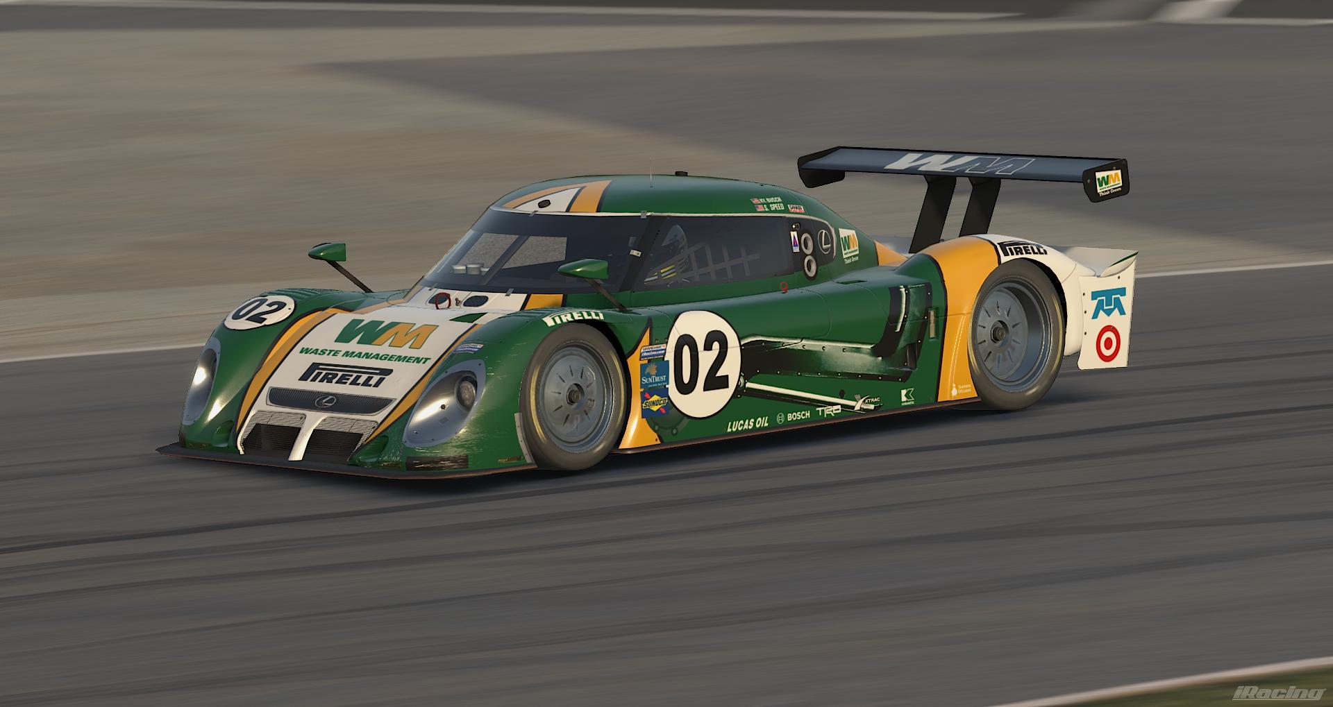Preview of Kyle Busch / Scott Speed 2009 Waste Management -  Brumos Porsche 250 by Dustin William Owen Dawes