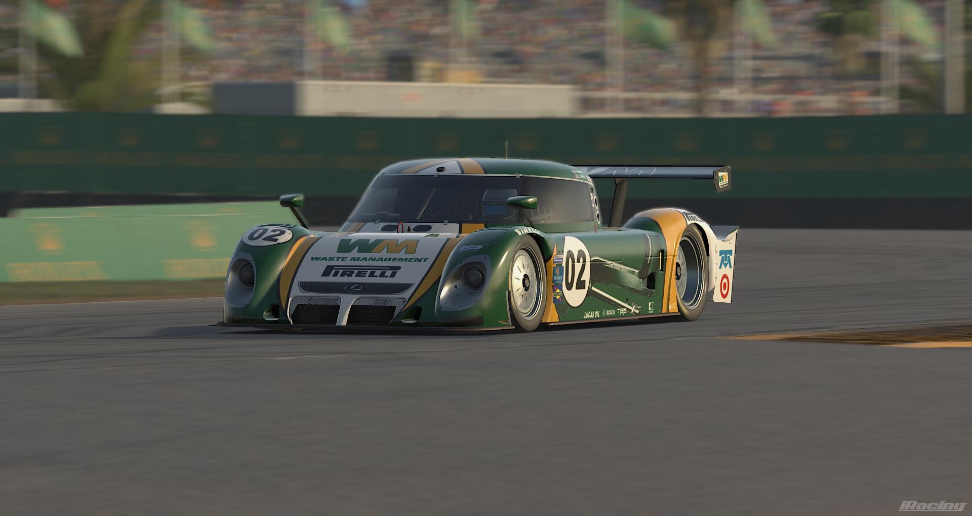 Preview of Kyle Busch / Scott Speed 2009 Waste Management -  Brumos Porsche 250 by Dustin William Owen Dawes