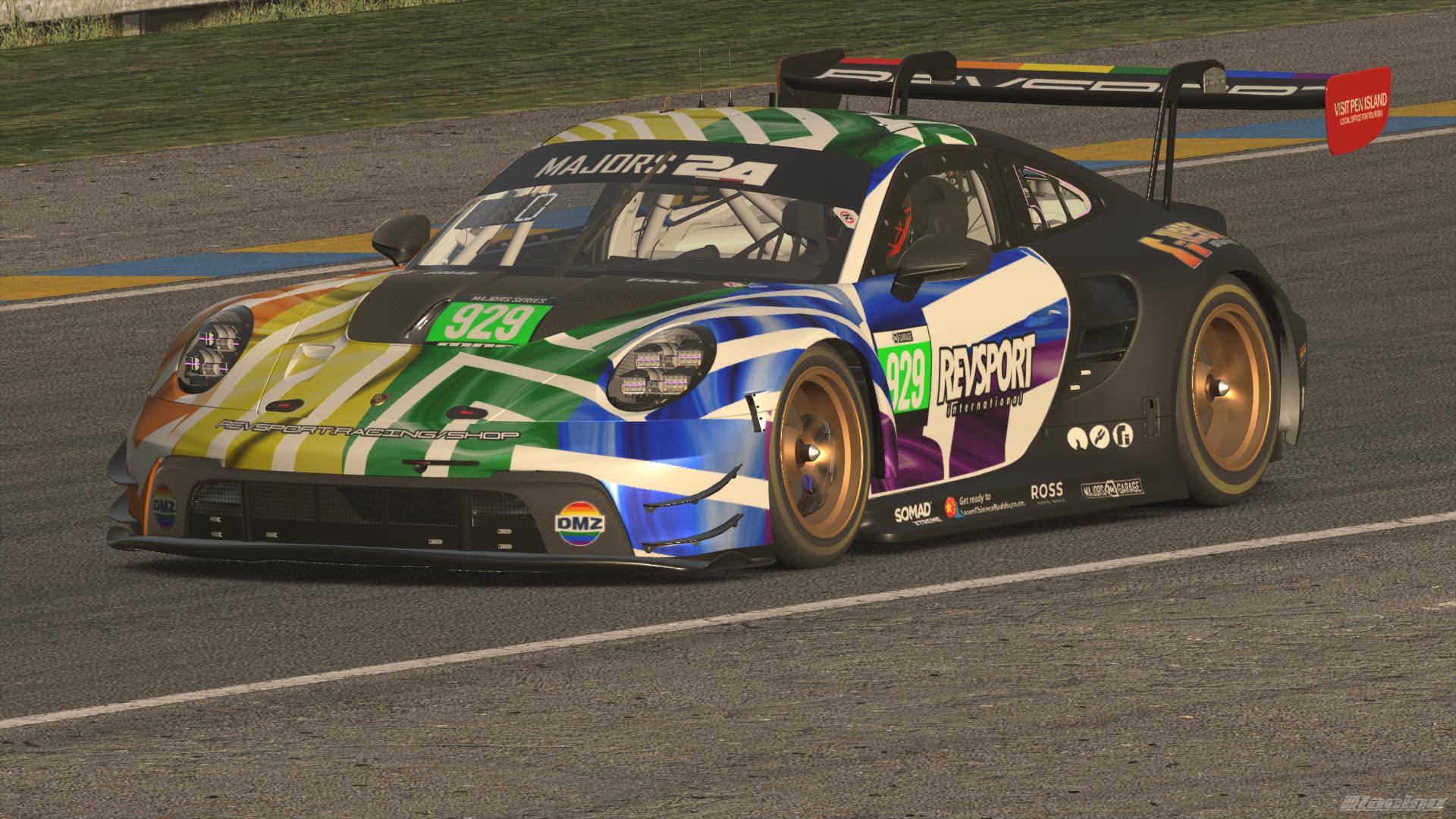 Preview of REVSPORT International Pride x Porsche 911 GT3 R (992) by Jonan T.