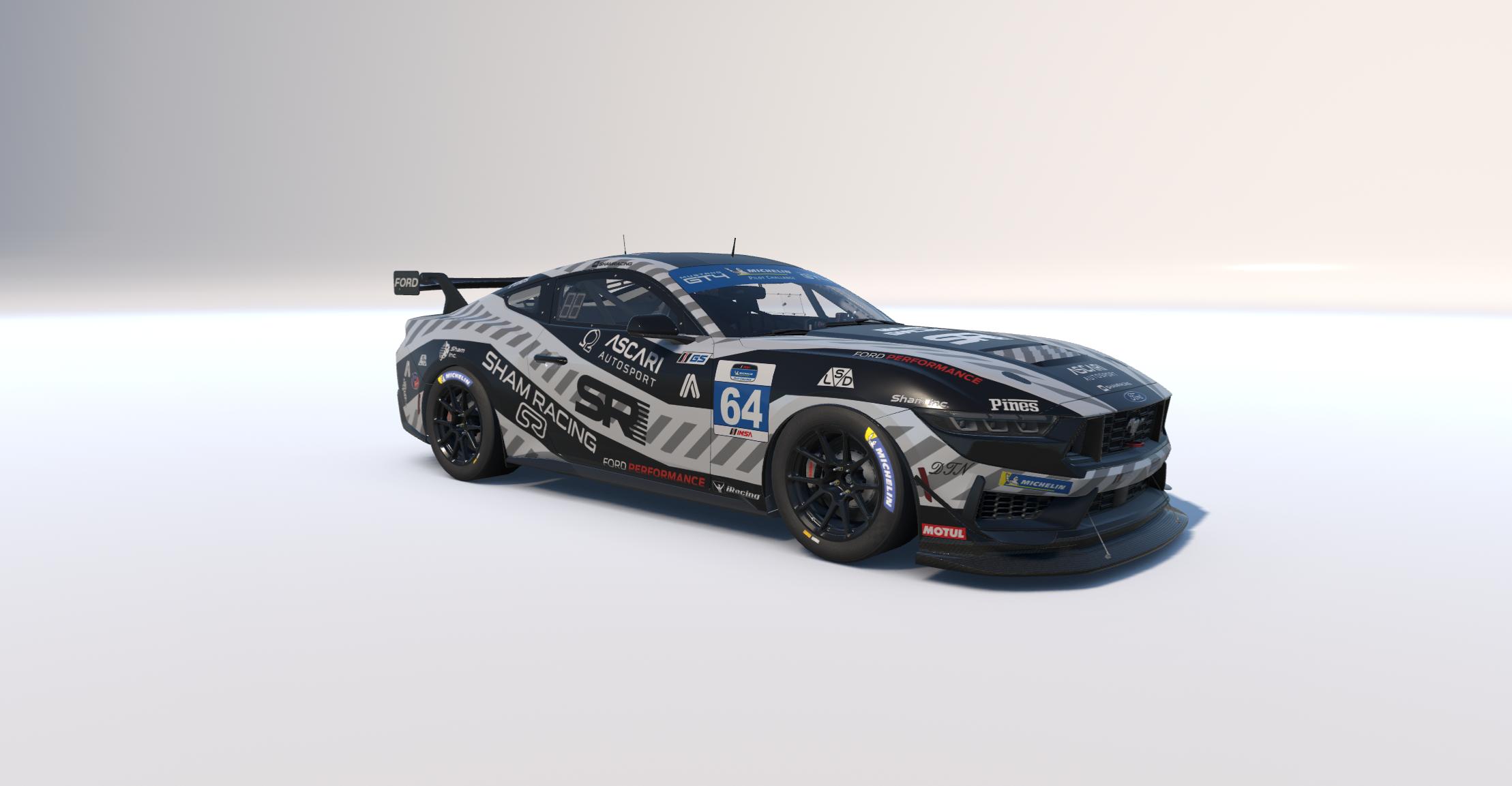 Preview of Ford Mustang GT4 Sham Racing Grey by Lorenz S.