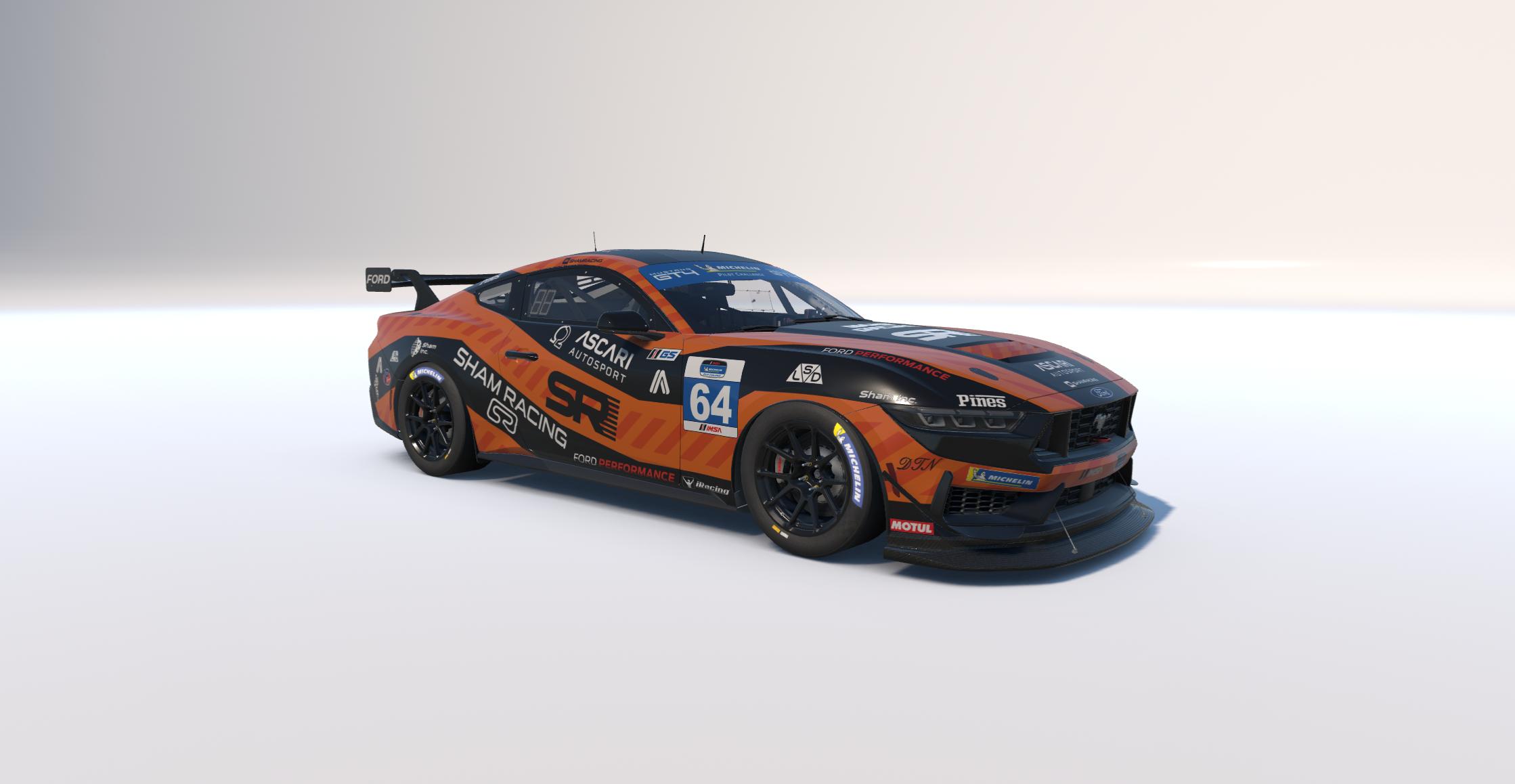 Preview of Ford Mustang GT4 Sham Racing Orange by Lorenz S.