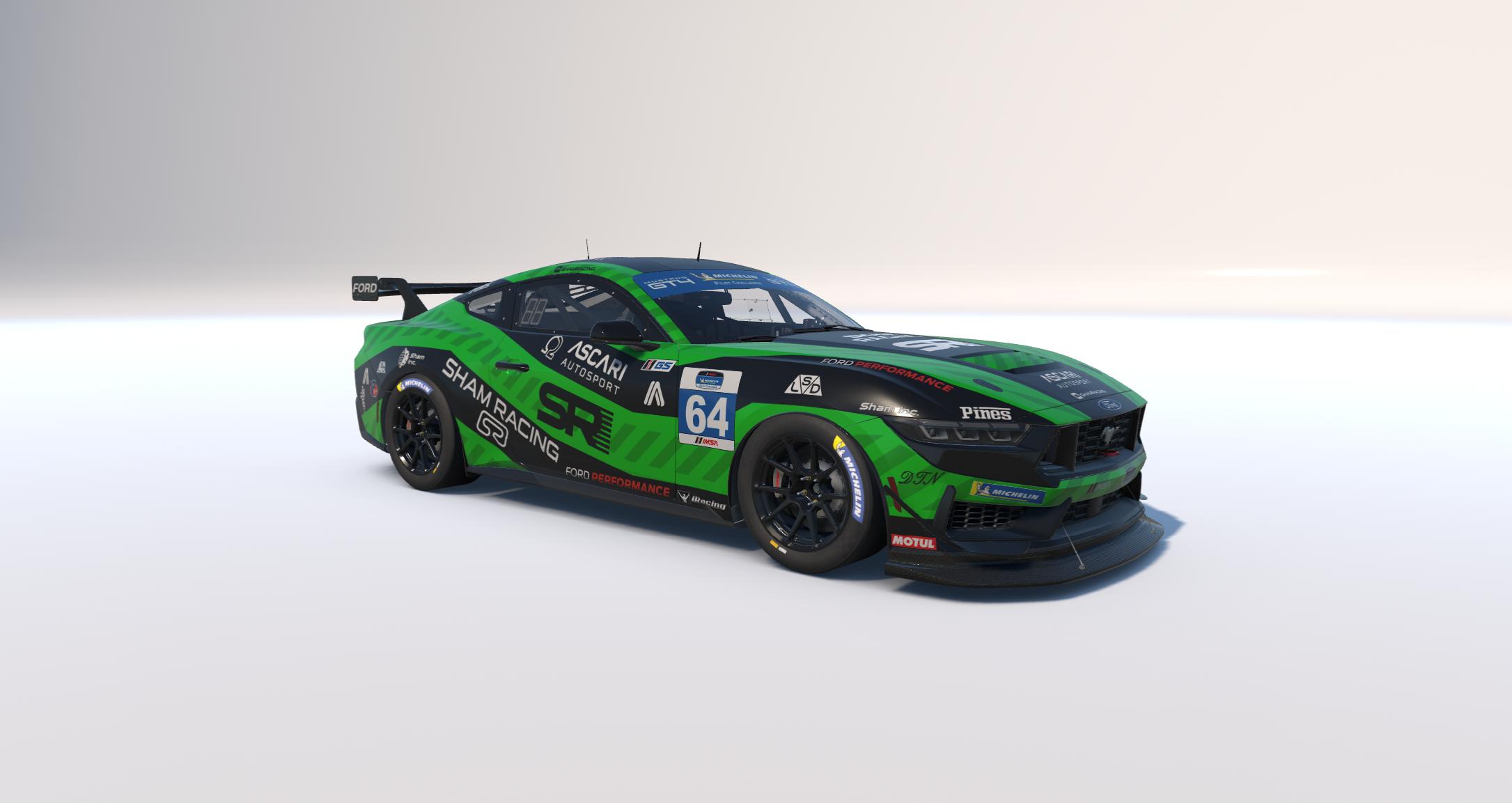 Preview of Ford Mustang GT4 Sham Racing Green by Lorenz S.