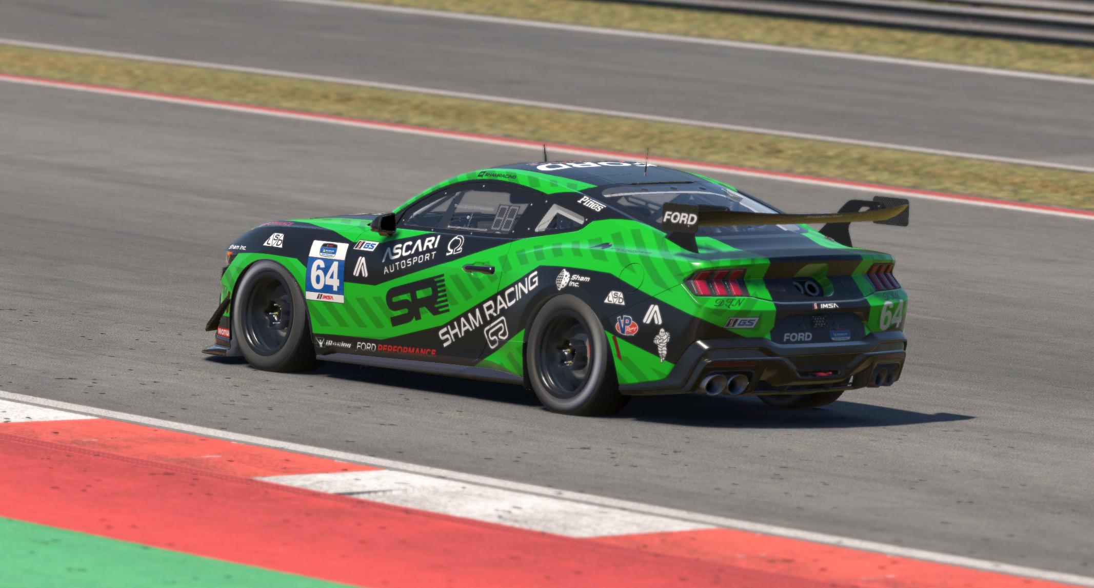 Preview of Ford Mustang GT4 Sham Racing Green by Lorenz S.