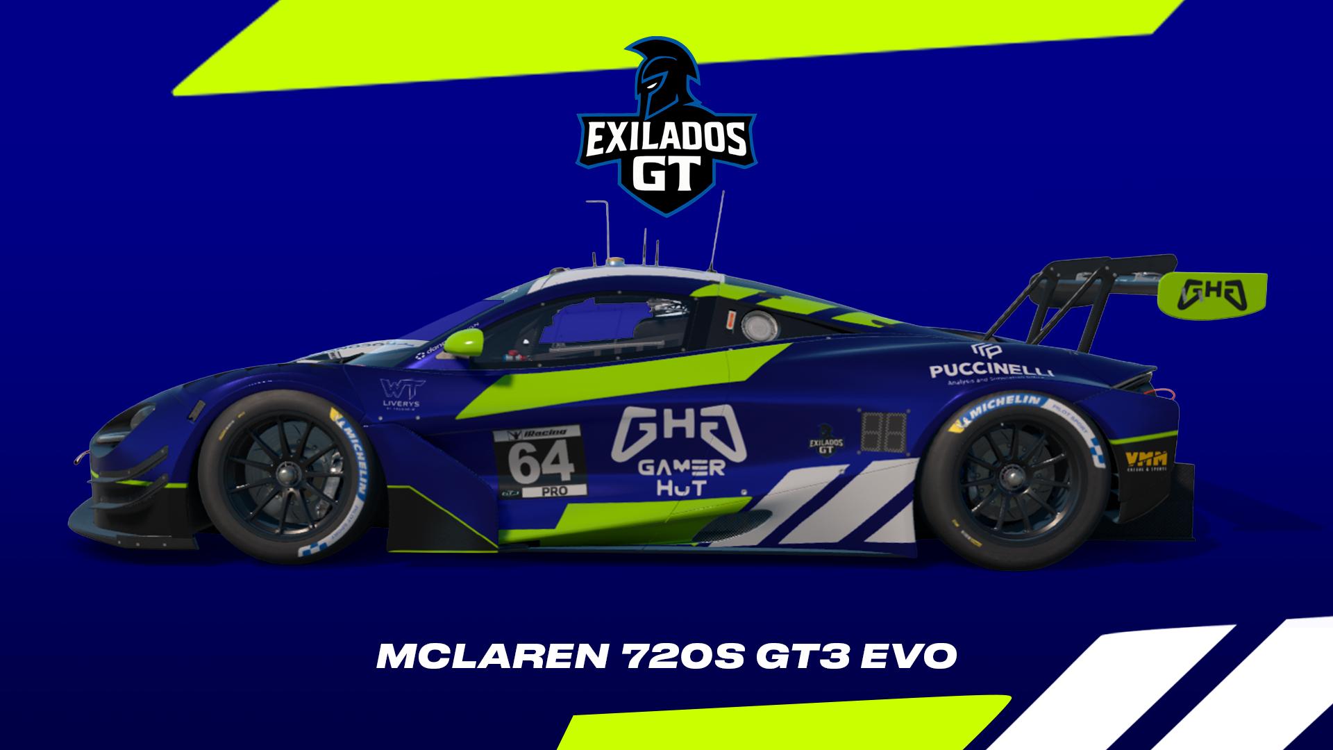 Preview of Exilados GT | McLaren GT3 by Danilo Vaz