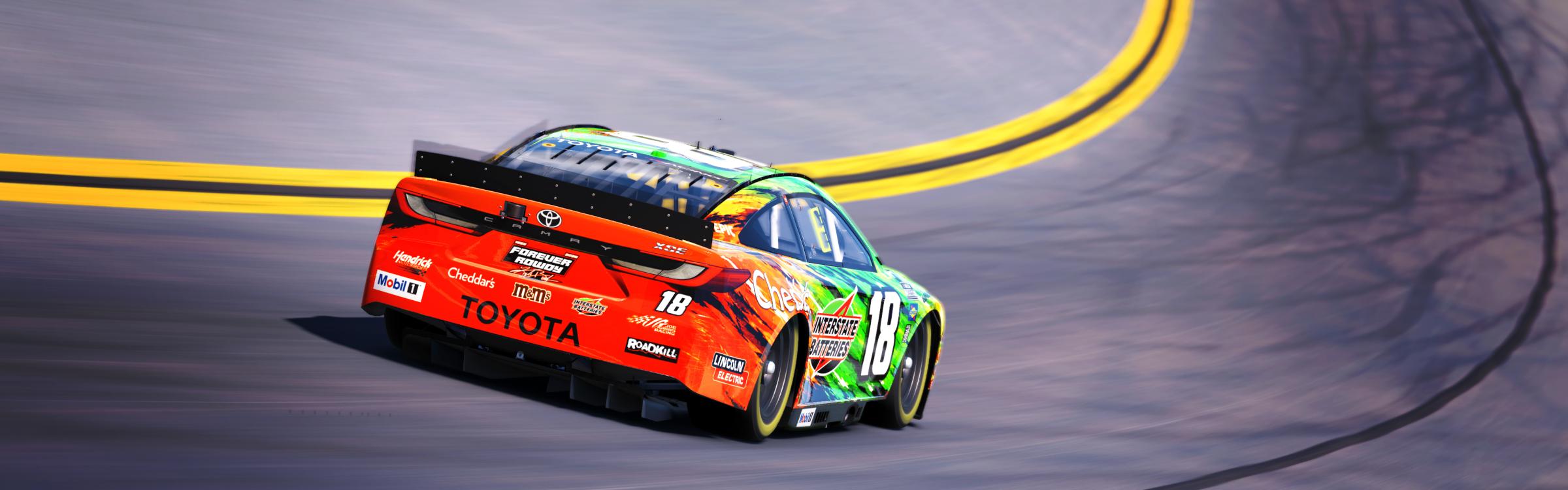 Preview of Kyle Busch - Forever Rowdy - Custom Number by Chris Champeau