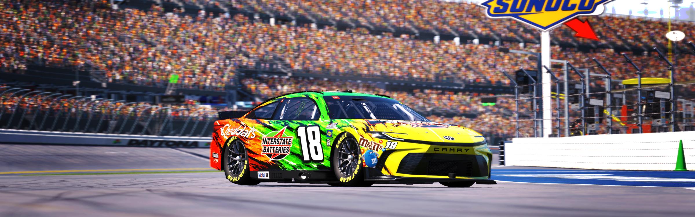 Preview of Kyle Busch - Forever Rowdy - Sim Stamped by Chris Champeau
