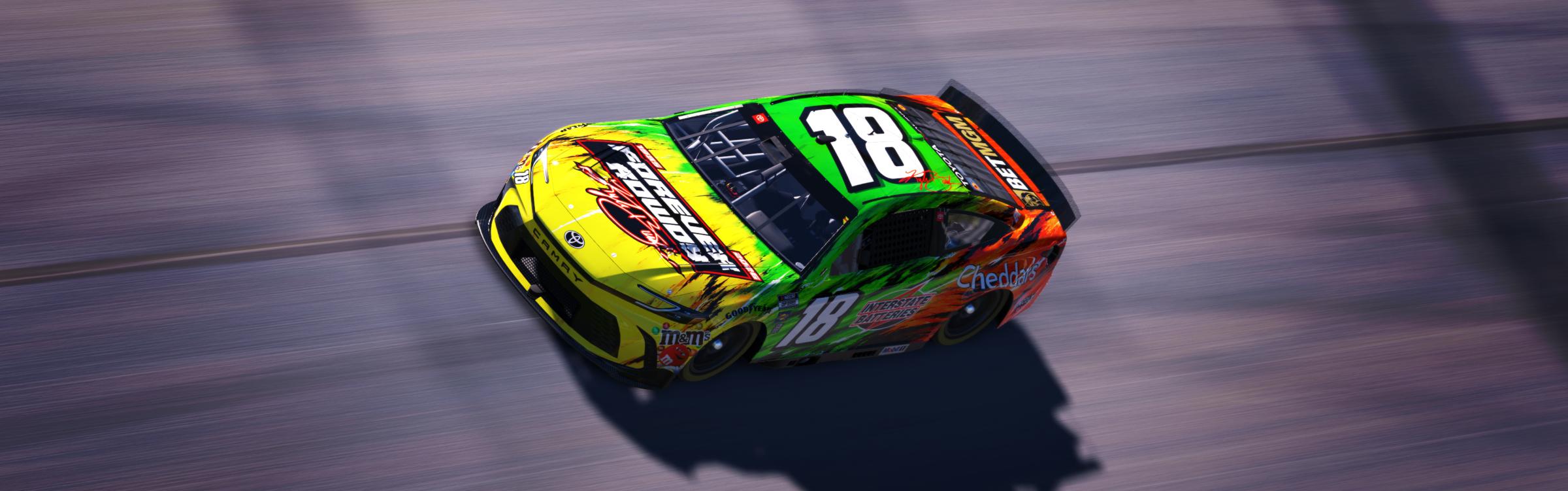 Preview of Kyle Busch - Forever Rowdy - Sim Stamped by Chris Champeau
