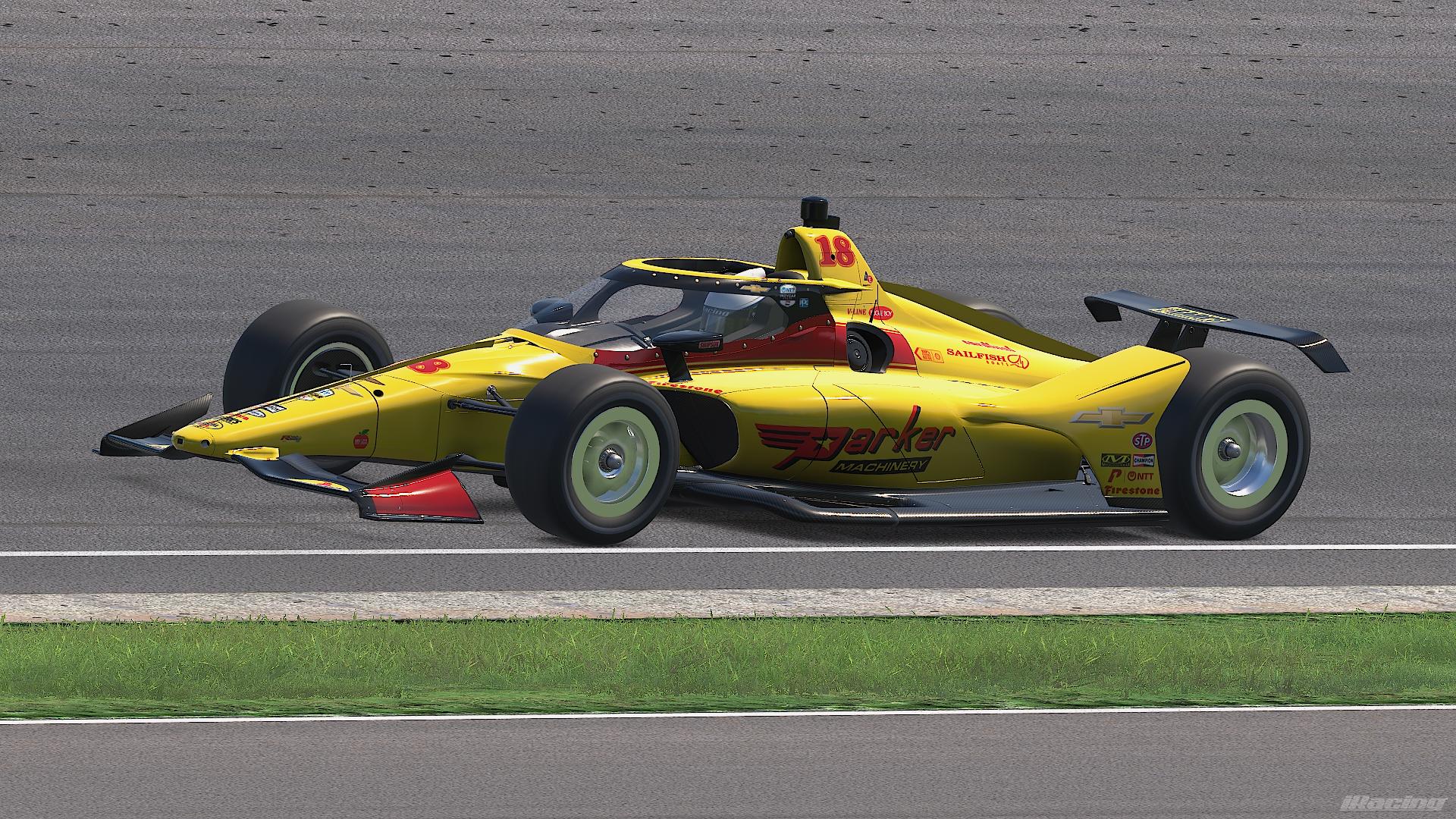 Preview of 1998 Jack Hewitt #18 Parker Machinery (Retro) by Jeffrey Stanton