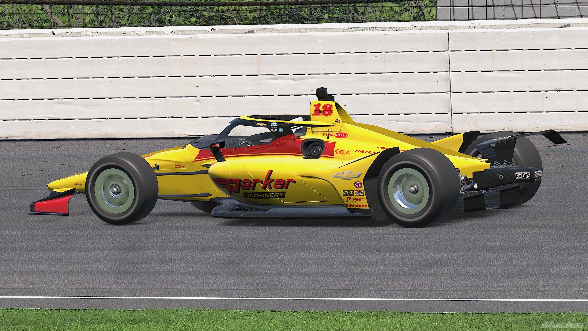 Preview of 1998 Jack Hewitt #18 Parker Machinery (Retro) by Jeffrey Stanton