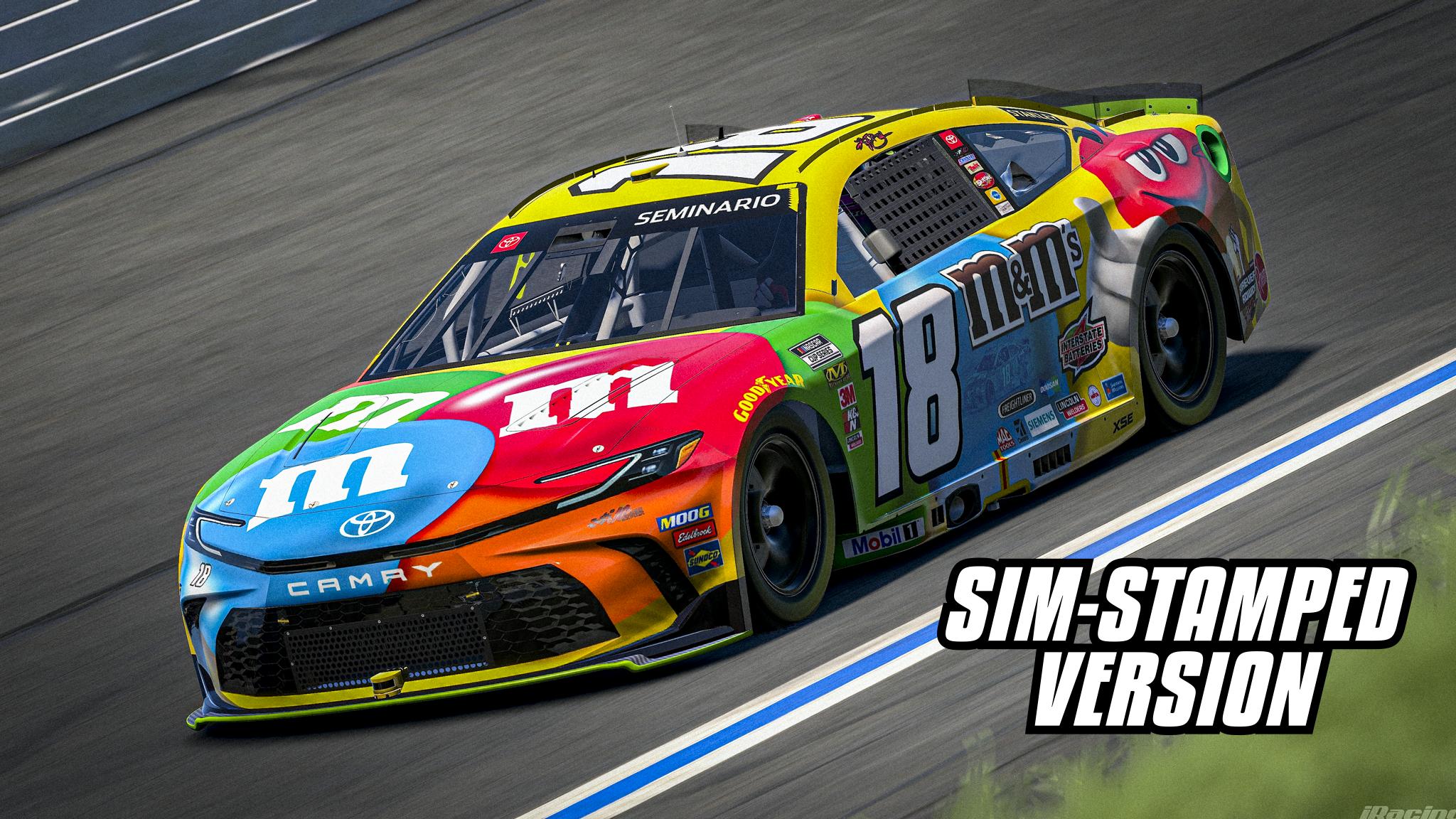 Preview of Kyle Busch | 2019 M&Ms Championship Tribute | Toyota NextGen | SIM-STAMPED by Johan L S.