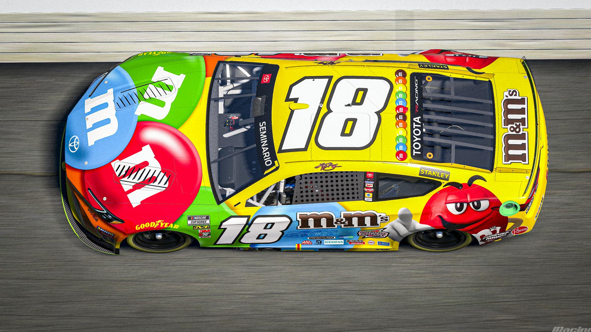 Preview of Kyle Busch | 2019 M&Ms Championship Tribute | Toyota NextGen | SIM-STAMPED by Johan L S.