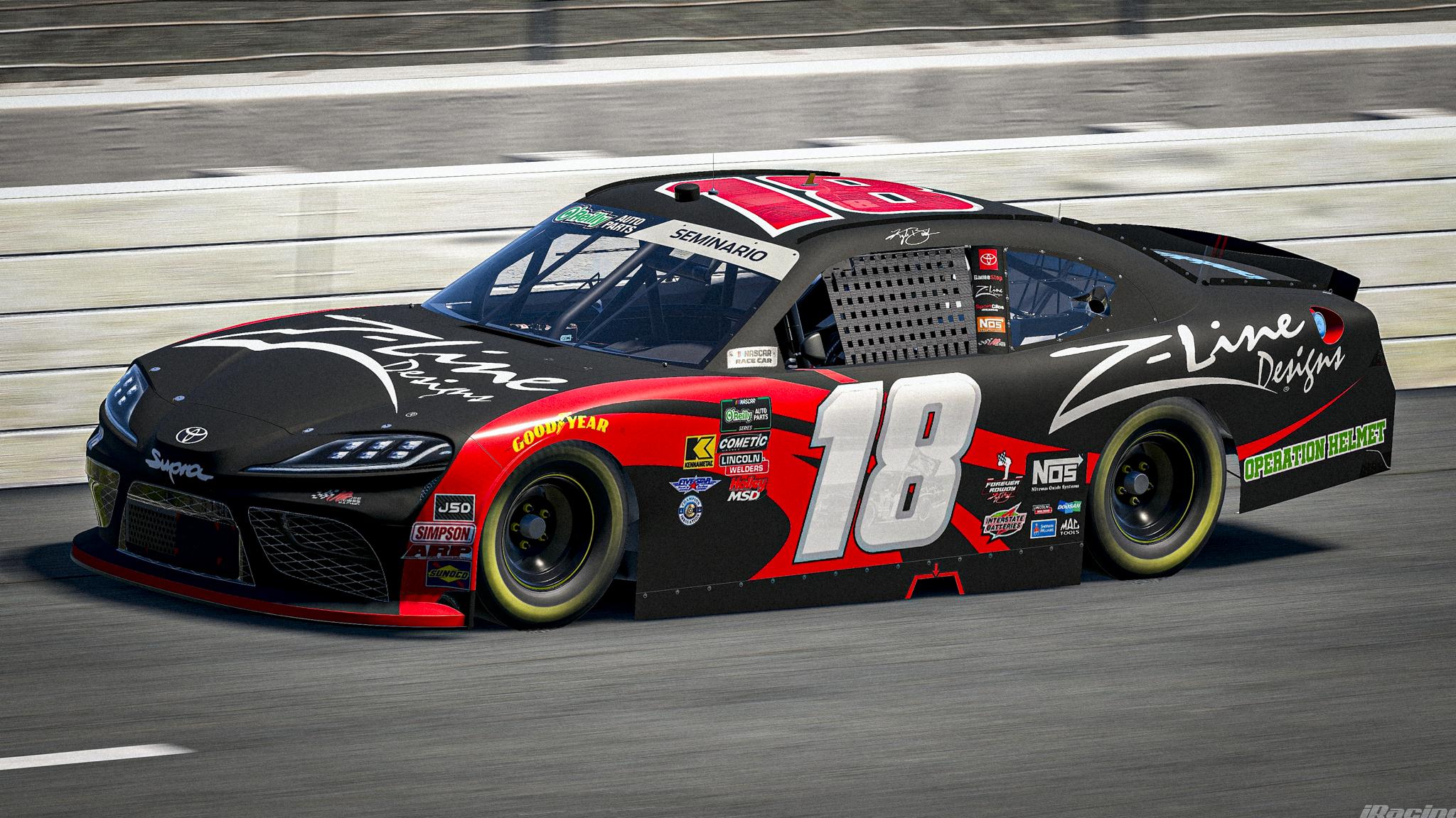 Preview of Kyle Busch | 2009 Z-Line Designs Championship Tribute | Toyota Supra by Johan L S.