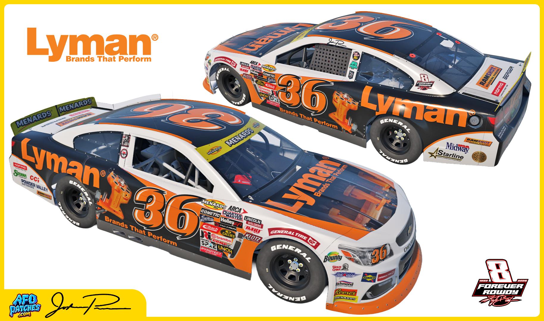Preview of Lyman Products - ARCA Chevy SS #36 2026 by Joshua P.