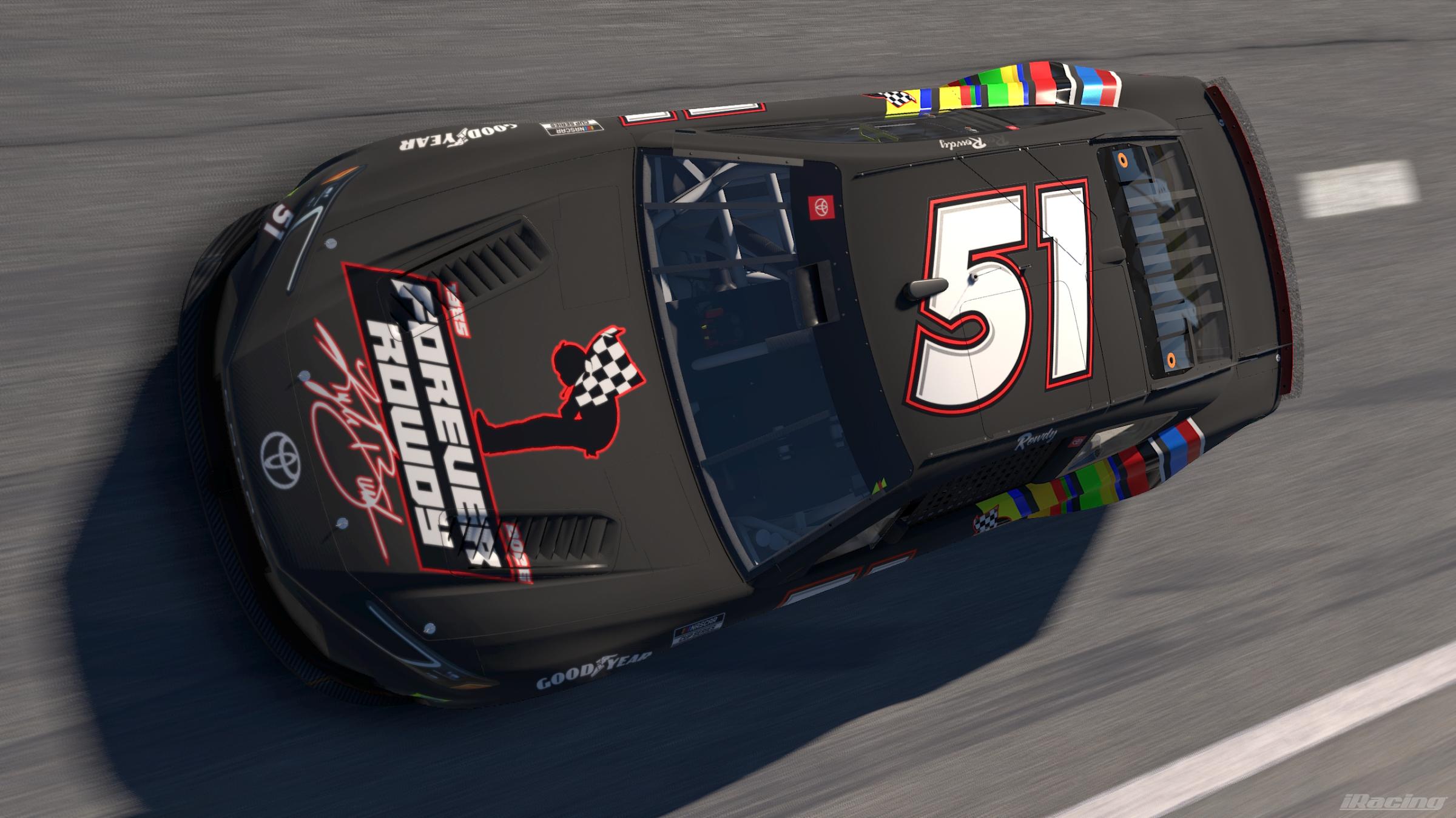 Preview of #51 Kyle Busch Tribute Car by Jesse Abraham
