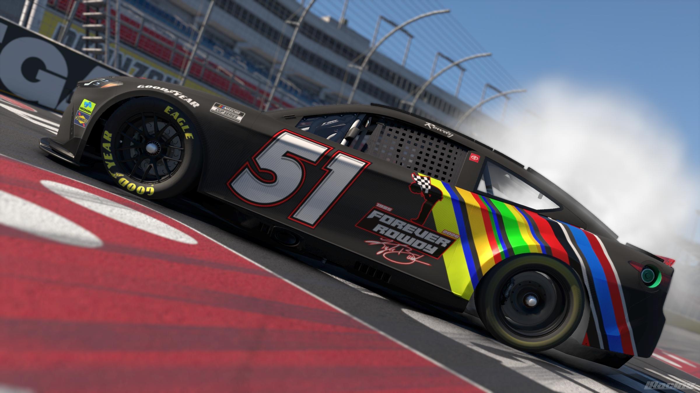 Preview of #51 Kyle Busch Tribute Car by Jesse Abraham