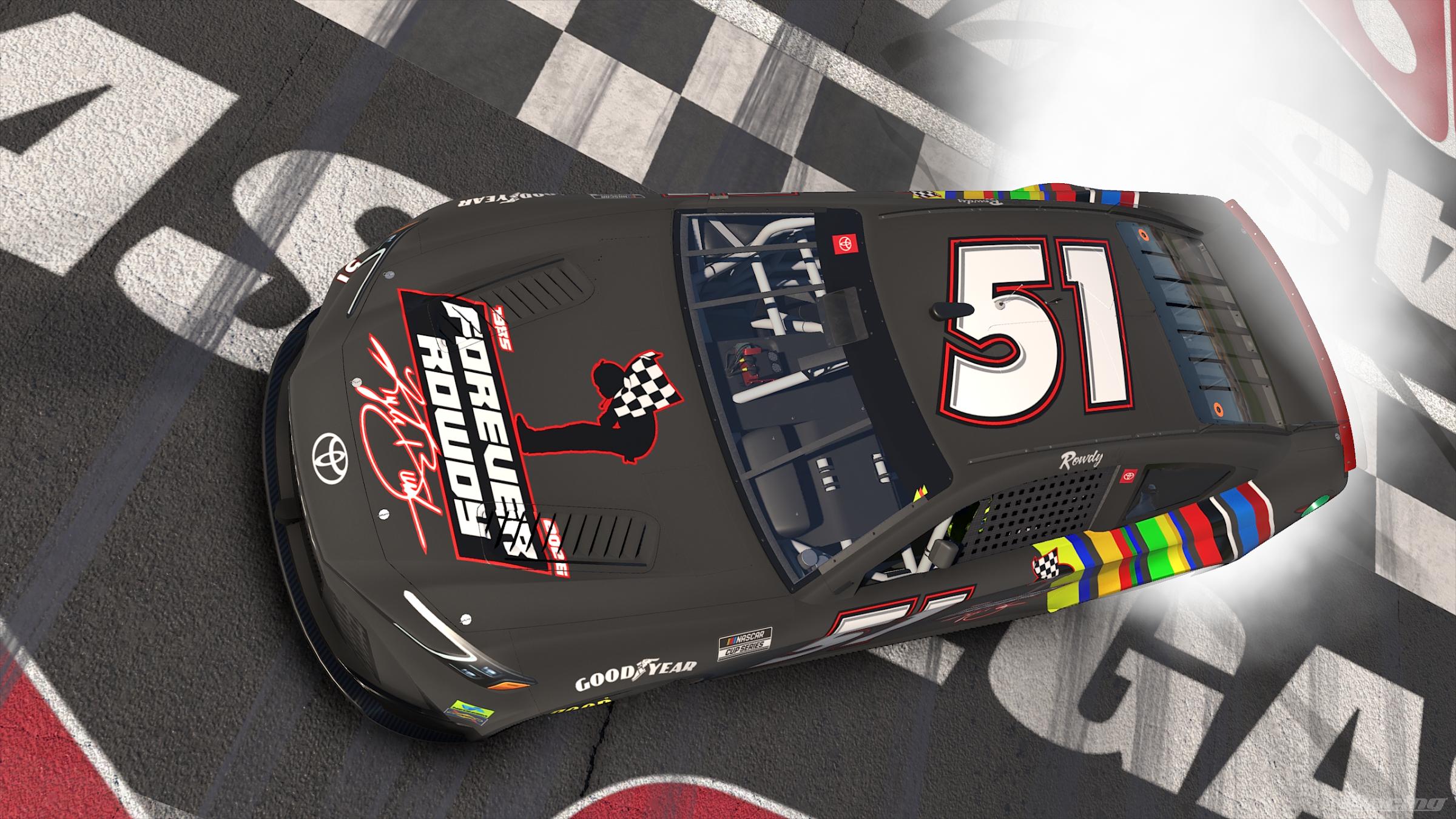 Preview of #51 Kyle Busch Tribute Car by Jesse Abraham