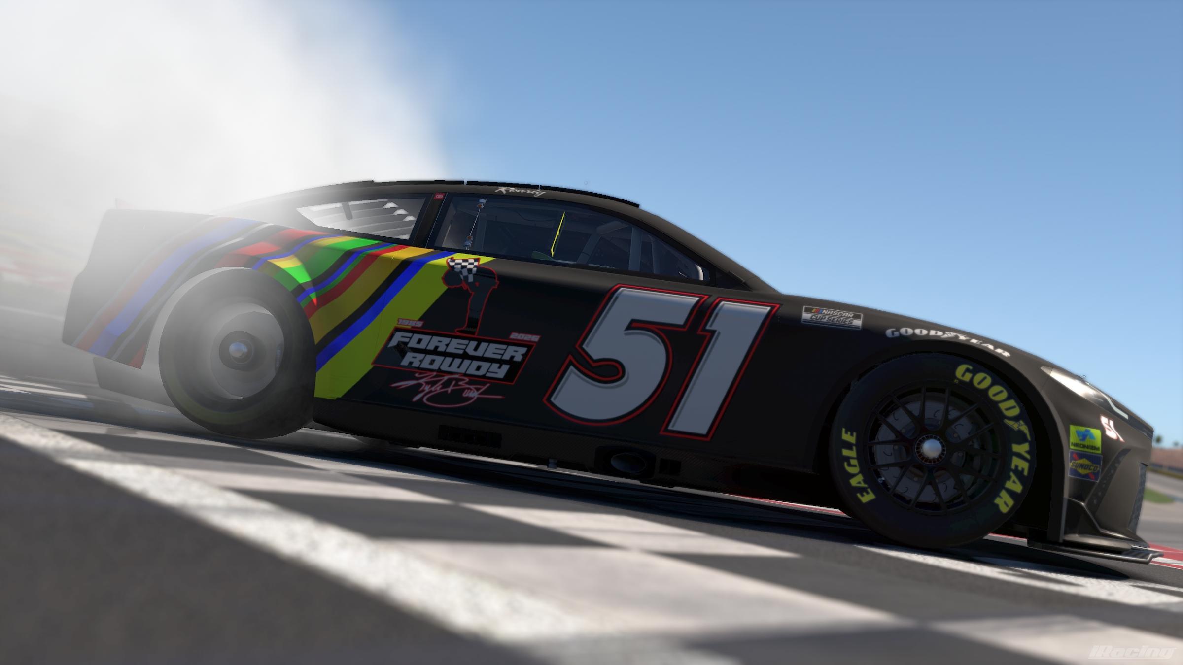 Preview of #51 Kyle Busch Tribute Car by Jesse Abraham