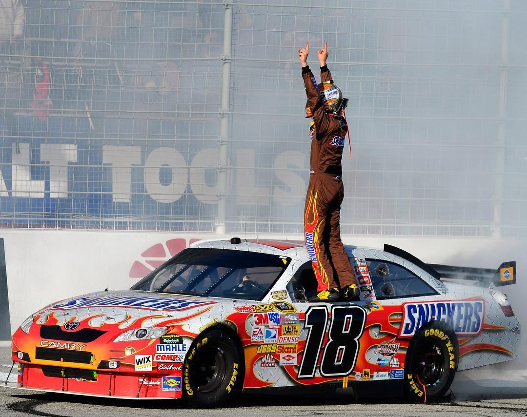 Preview of Kyle Busch 2008 Atlanta Snickers First JGR Win by Billy R Roberts