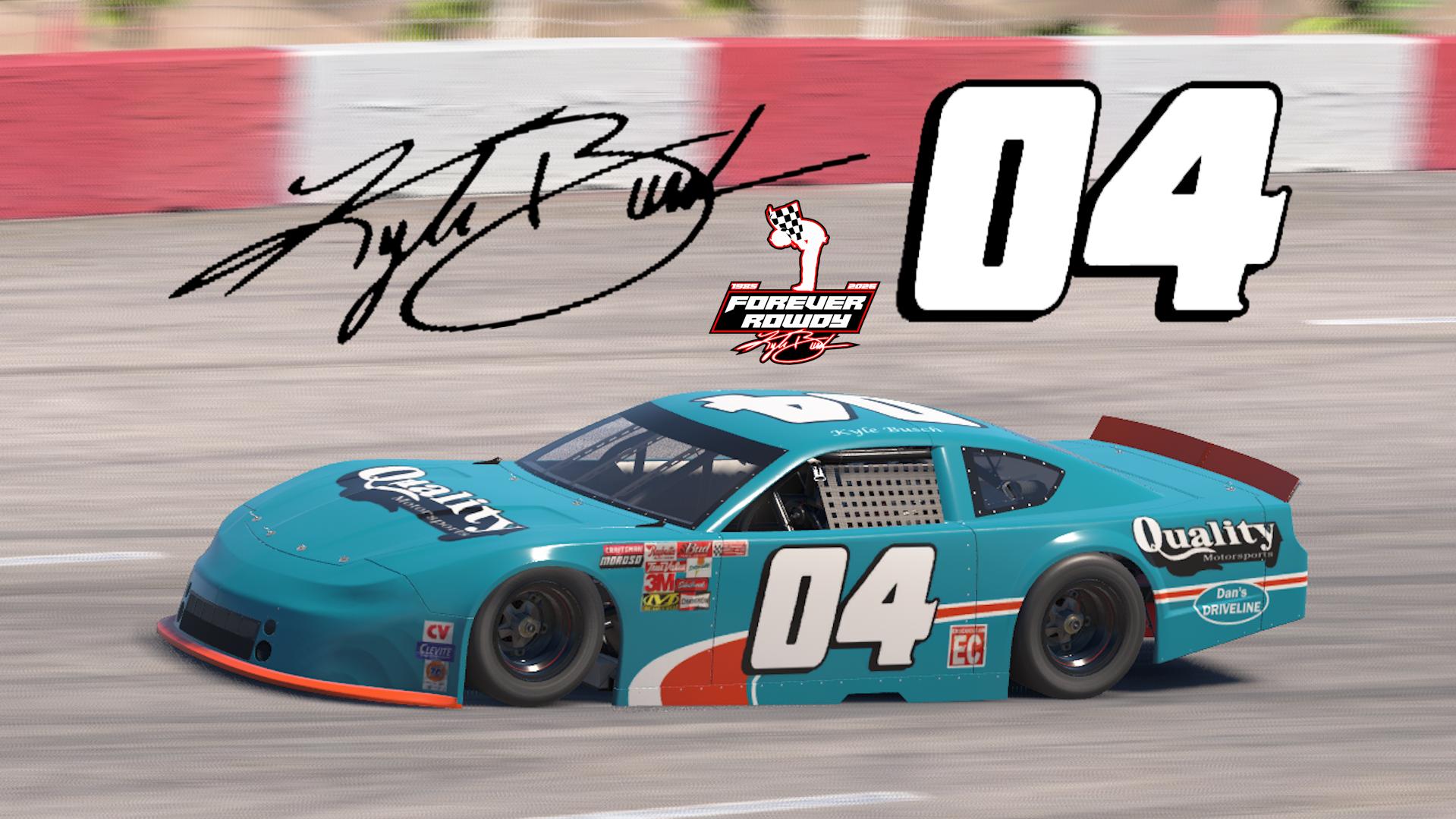 Preview of Kyle Busch 2001 Late Model (Custom Number) by Chase Hummel