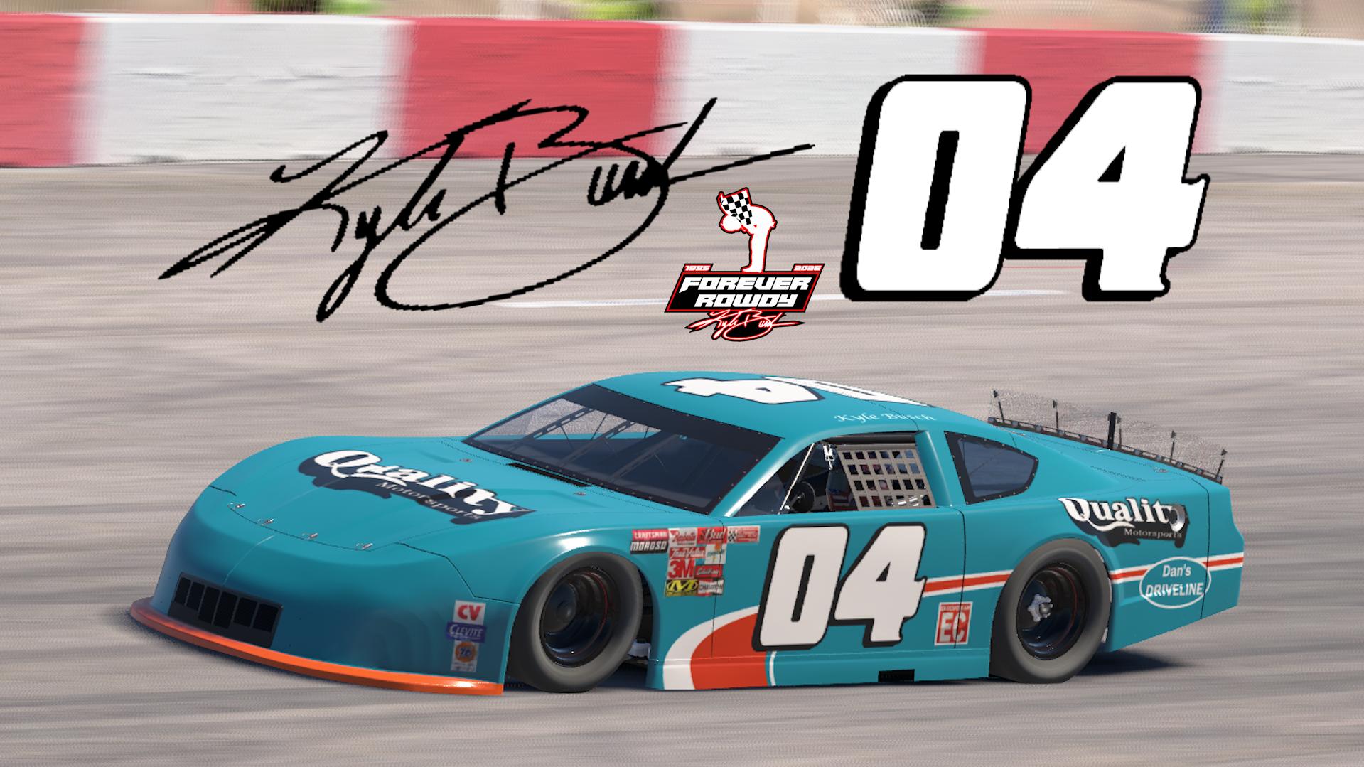 Preview of Kyle Busch 2001 Late Model (Custom Number) by Chase Hummel