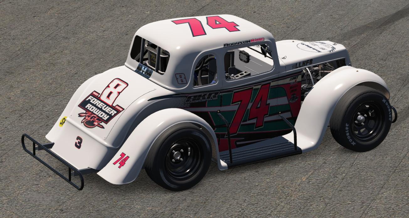 Addyson King Legend car replica by Kevin King Jr - Trading Paints