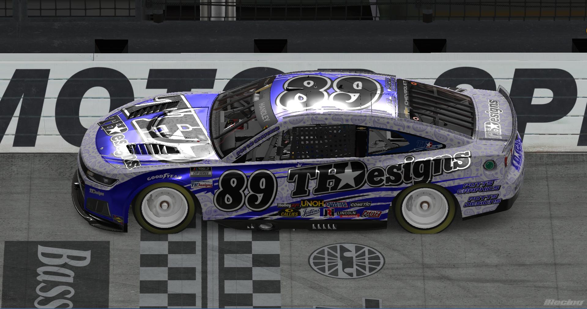 Preview of #89 - Justin Potts - THD / TH Designs / Potts Graphics / Potts Design - PRSL Cup Series Season 3 by Teejay Handley