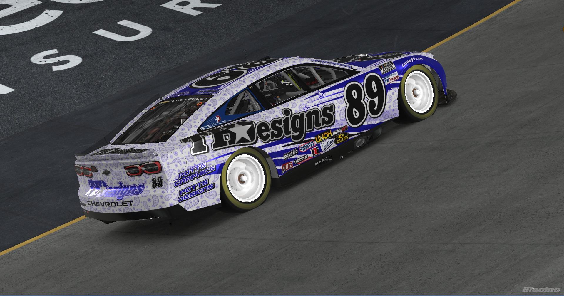 Preview of #89 - Justin Potts - THD / TH Designs / Potts Graphics / Potts Design - PRSL Cup Series Season 3 by Teejay Handley