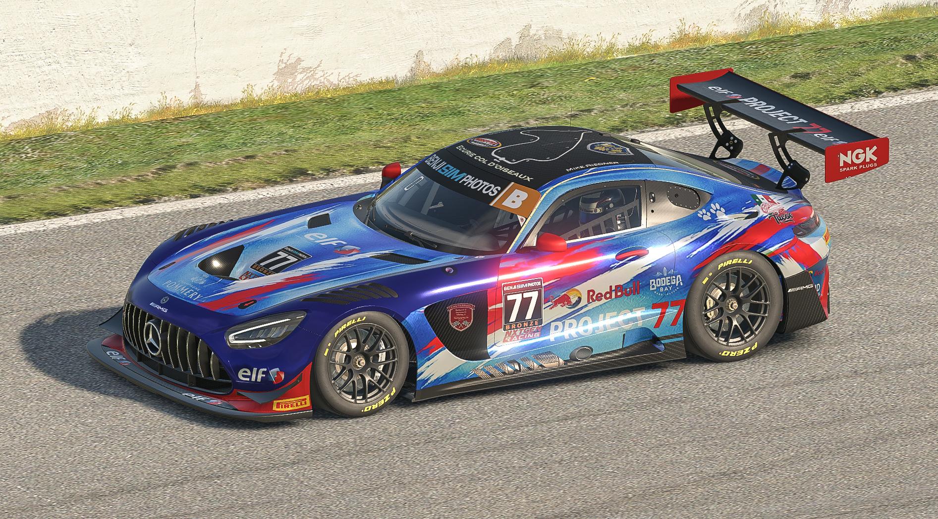 Preview of Ecurie Col dOiseaux Project 77 Mercedes AMG GT3 2026 NxtGen Mosport 2026 by Mike Riedner