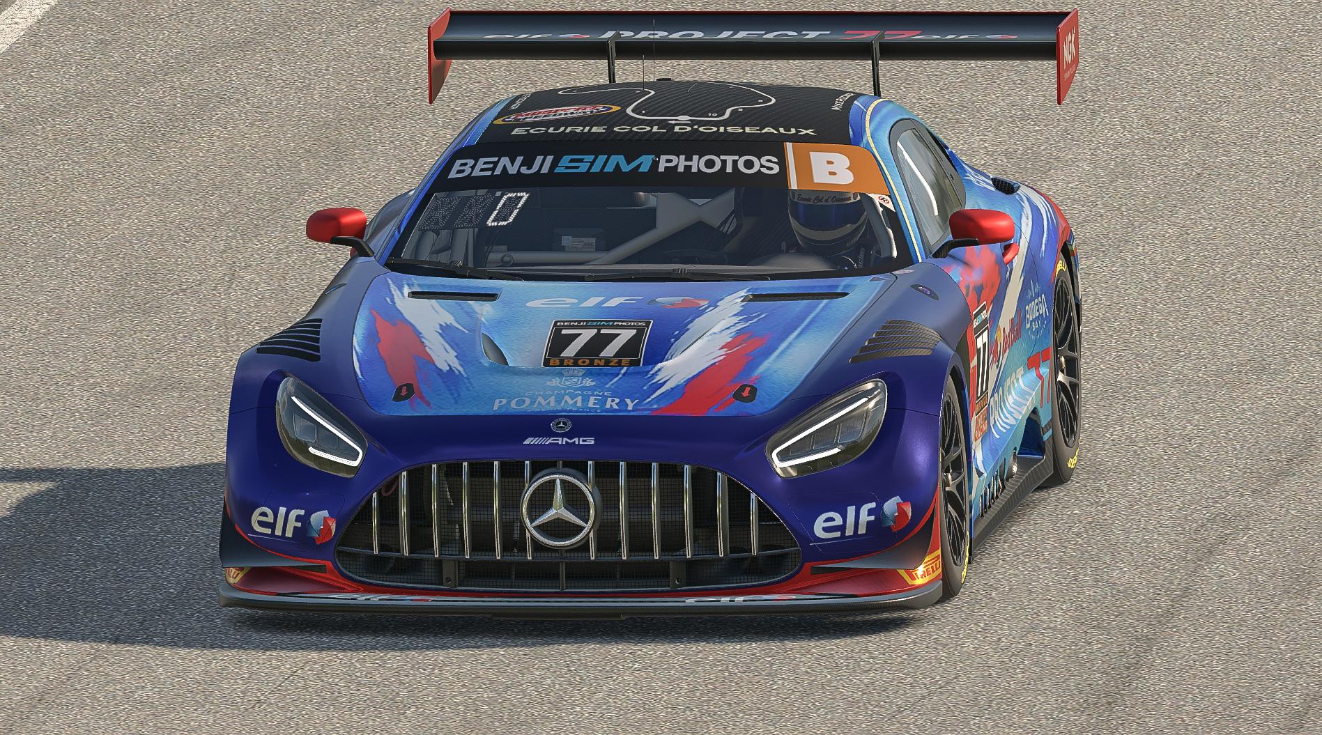 Preview of Ecurie Col dOiseaux Project 77 Mercedes AMG GT3 2026 NxtGen Mosport 2026 by Mike Riedner