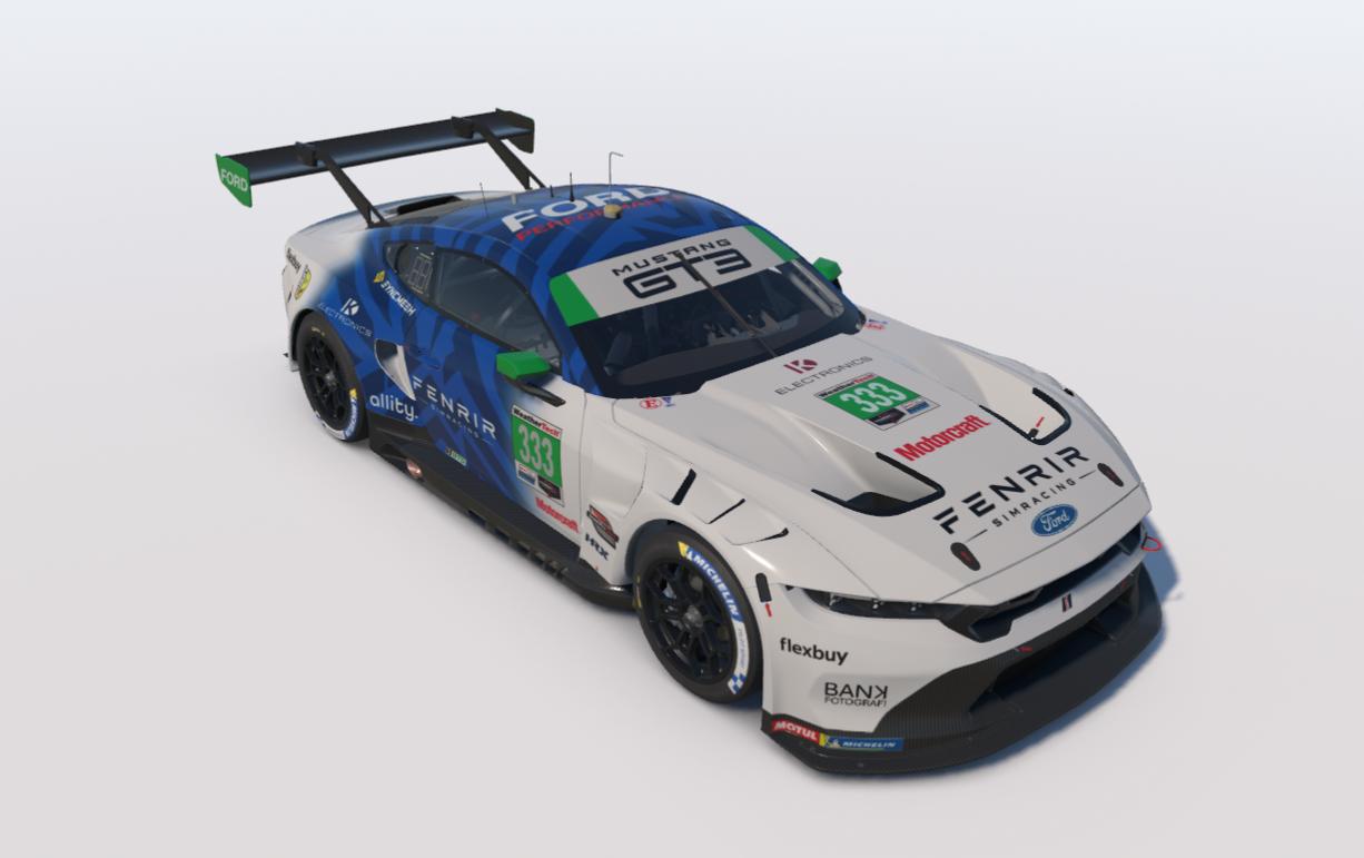 Preview of FSR MUSTANG GT3 (IMSA - GTD) by Mathias M&aring;nsson