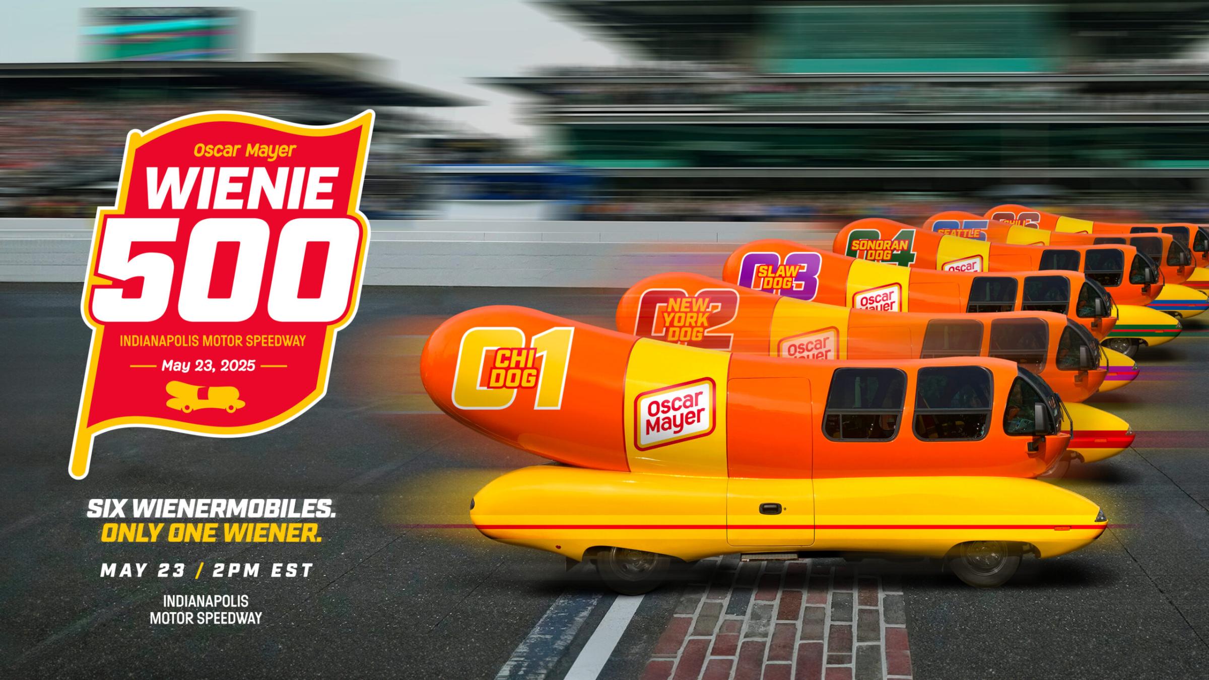 Preview of Oscar Mayer Wienermobile Honda Indycar by Pat Gabriel