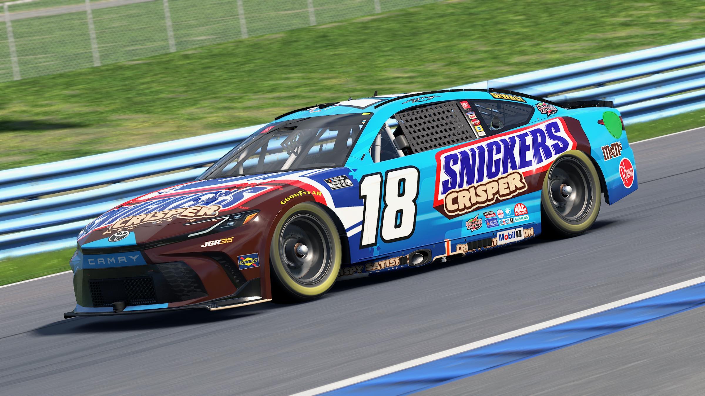 Preview of Kyle Busch 2026 Snickers Crisper Cup Camry (Custom Numbers) by Aledam Contreras