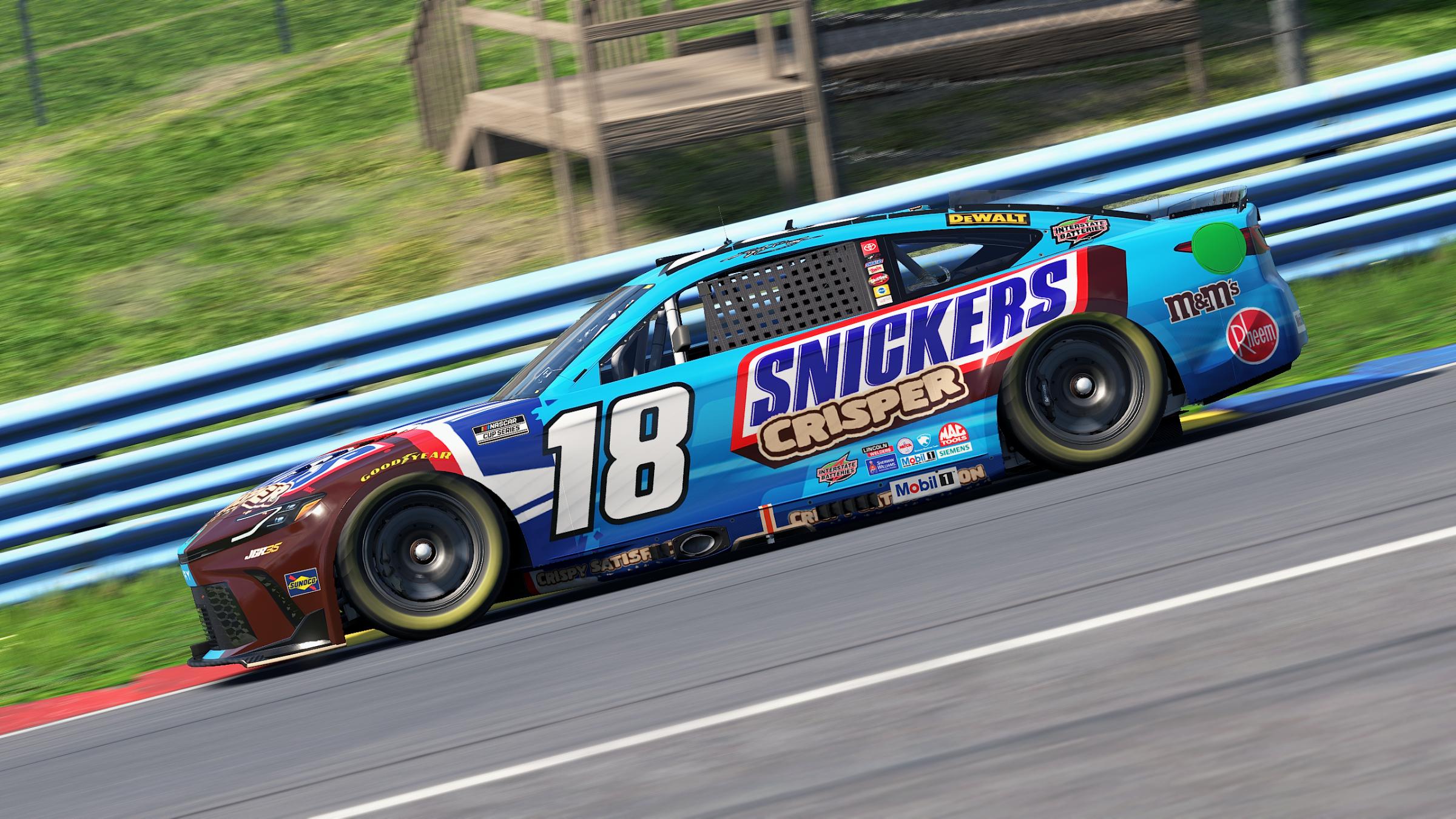 Preview of Kyle Busch 2026 Snickers Crisper Cup Camry (Custom Numbers) by Aledam Contreras