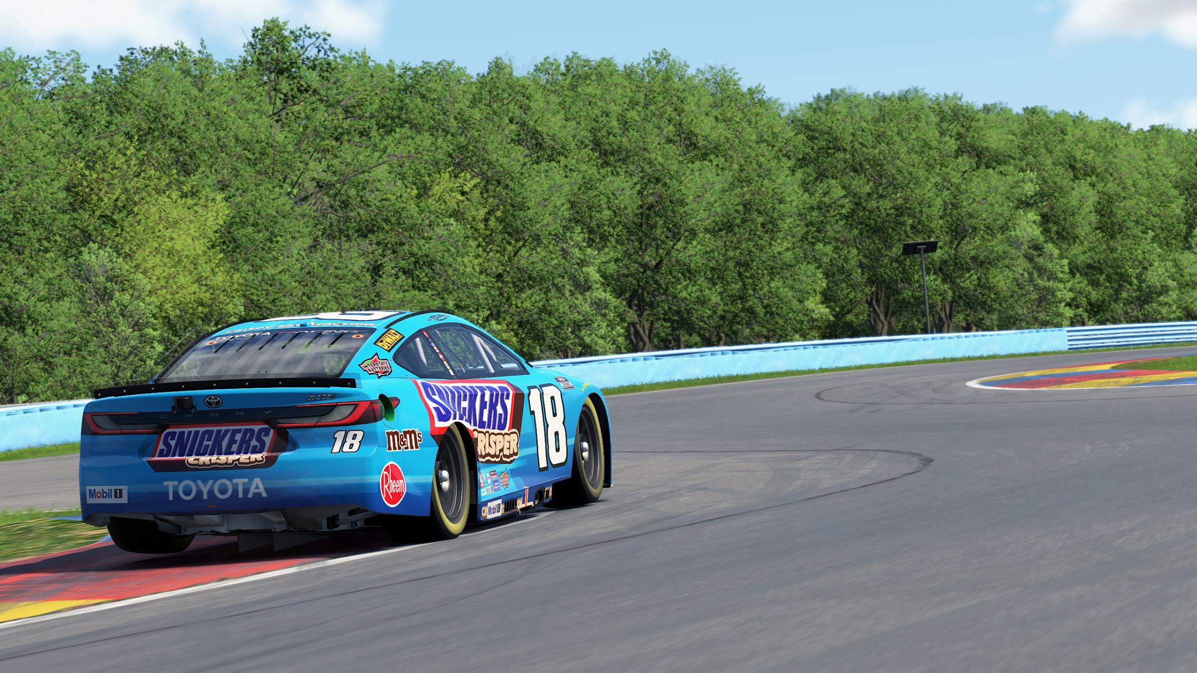 Preview of Kyle Busch 2026 Snickers Crisper Cup Camry (No Numbers) by Aledam Contreras