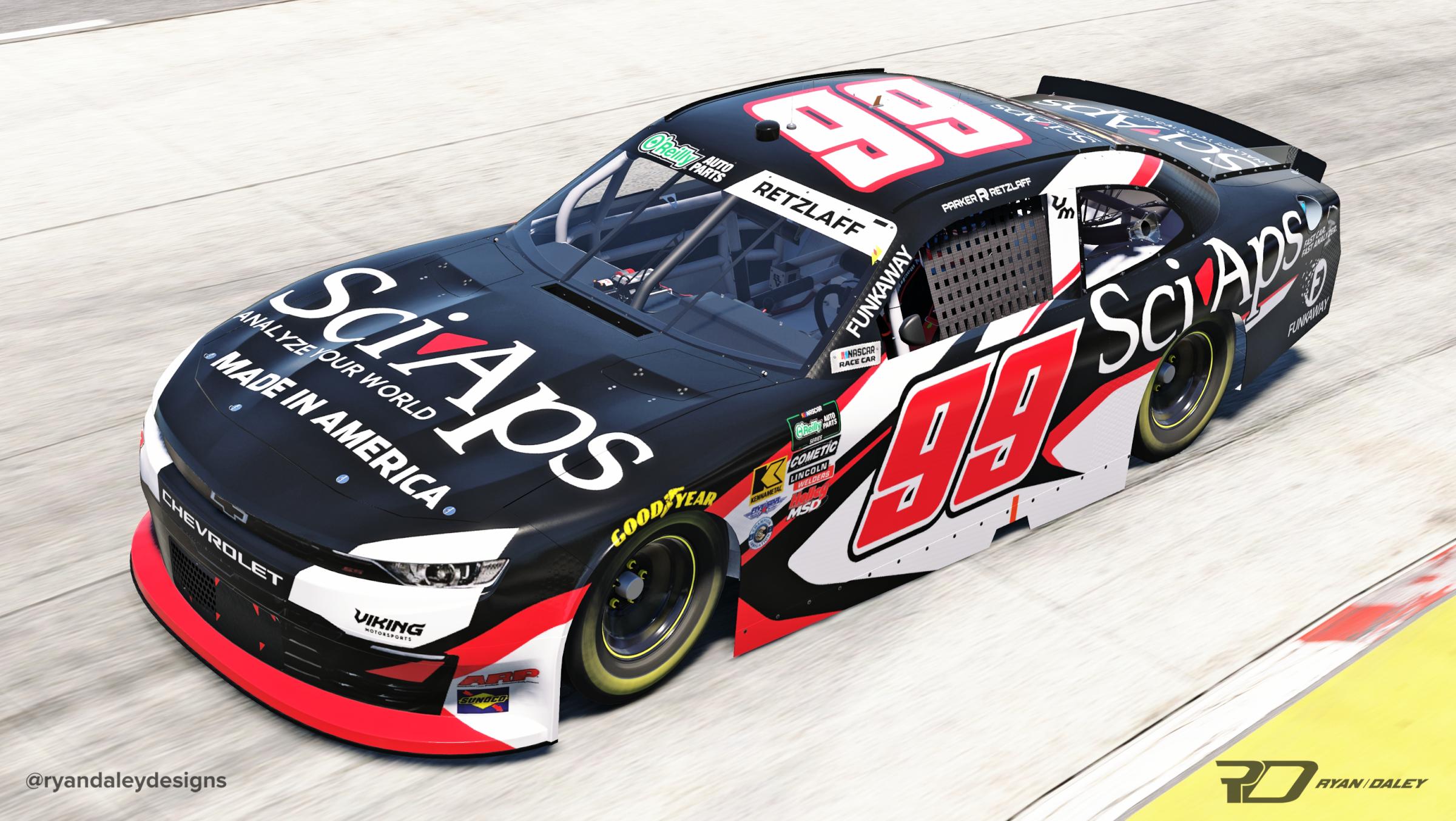 Preview of Official 2026 #99 Parker Retzlaff SciAps With Num by Ryan Daley